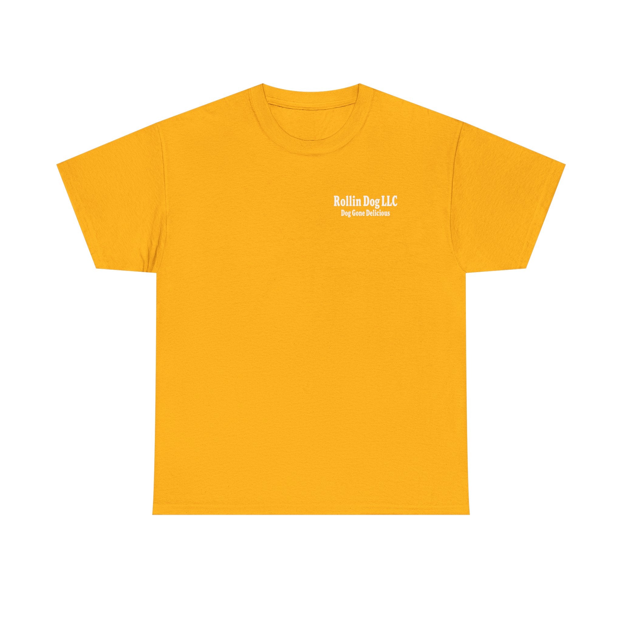 Rollin Dog Tee Graffiti 3 — 'Rollin Dog: Dog Gone Delicious' Graphic T‑Shirt