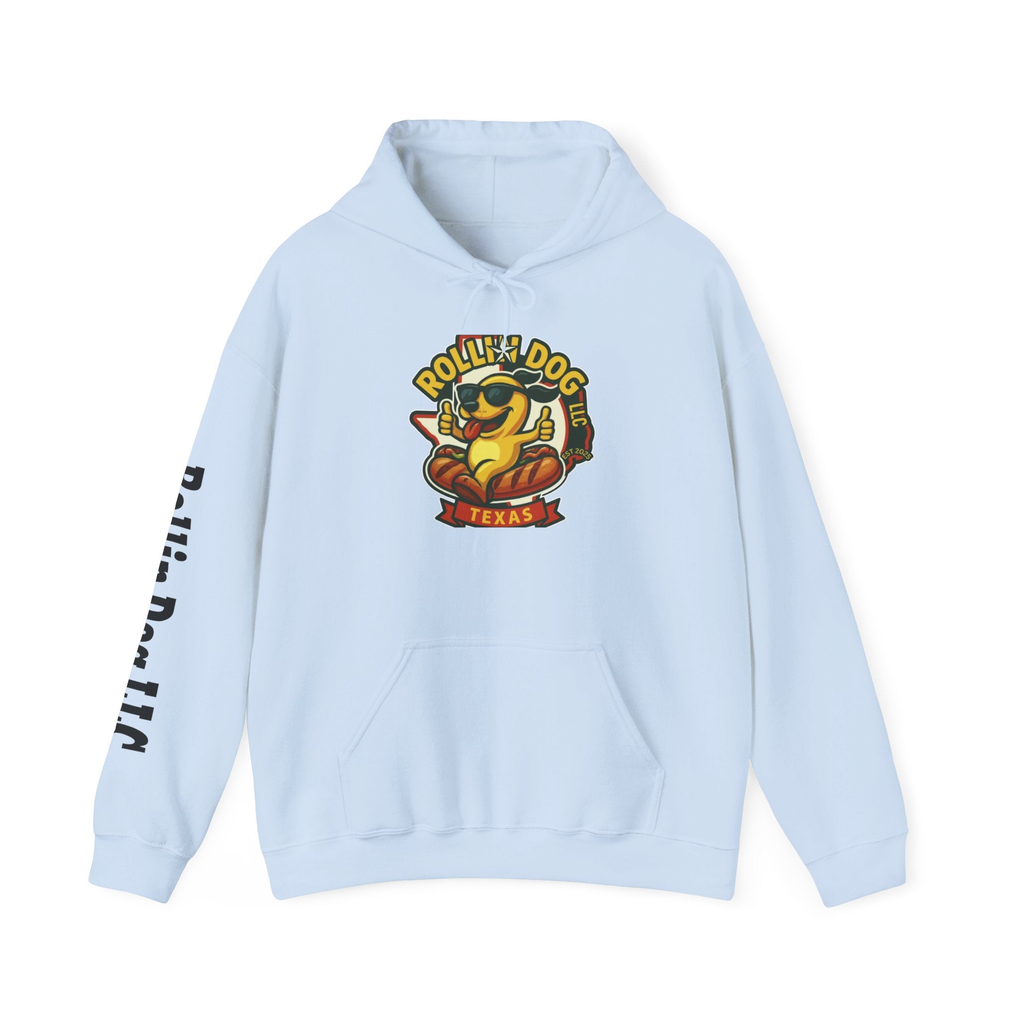 Texas Rollin Dog Unisex Heavy Blend™ Hooded Sweatshirt