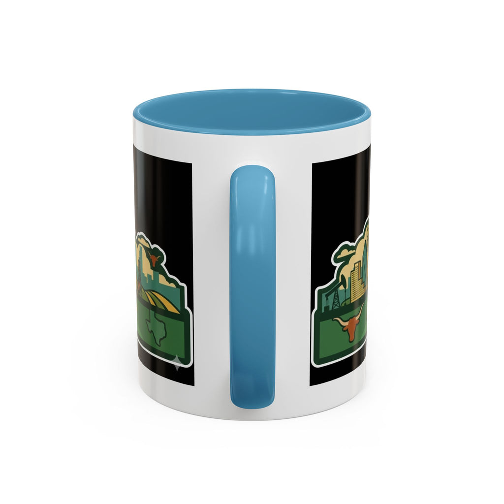 San Antonio Rollin Dog Coffee Mug — Fun Hot Dog Logo Accent Mug (11/15oz)