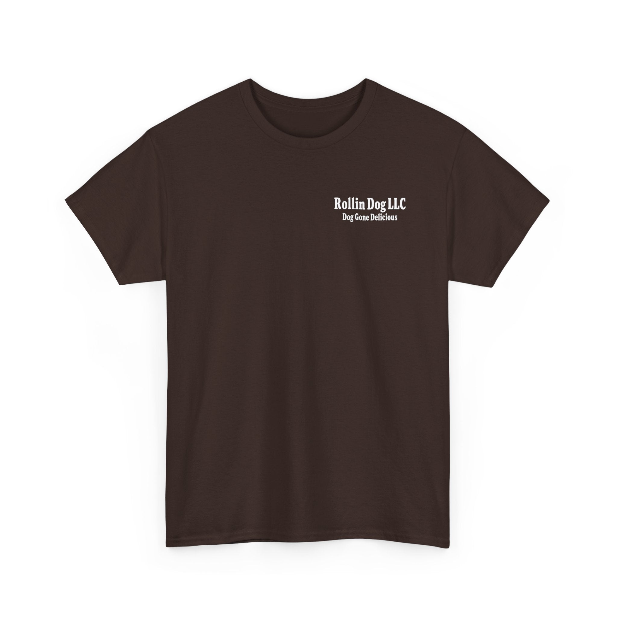 Rollin Dog Tee Graffiti 3 — 'Rollin Dog: Dog Gone Delicious' Graphic T‑Shirt