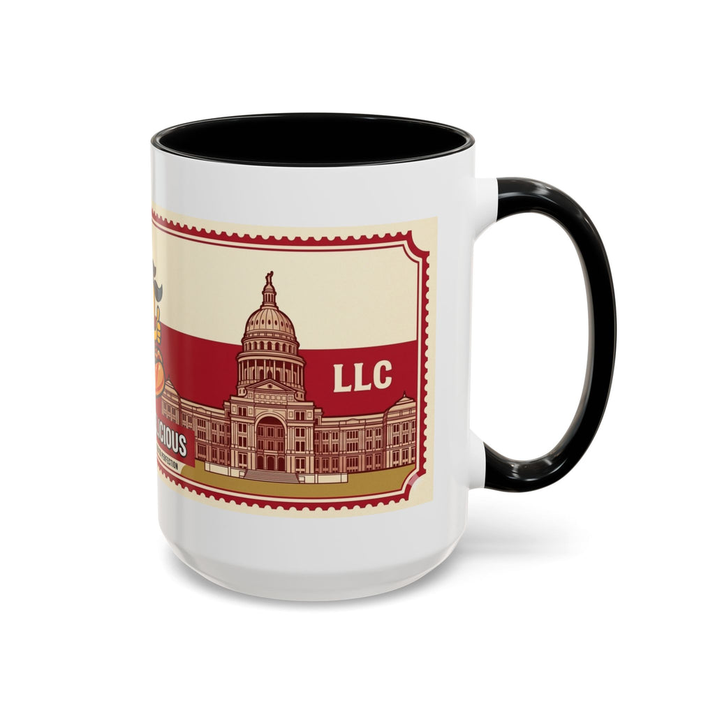 Rollin Dog Coffee Mug — Retro 'Dog Gone Delicious' Hot Dog Design (11/15oz)
