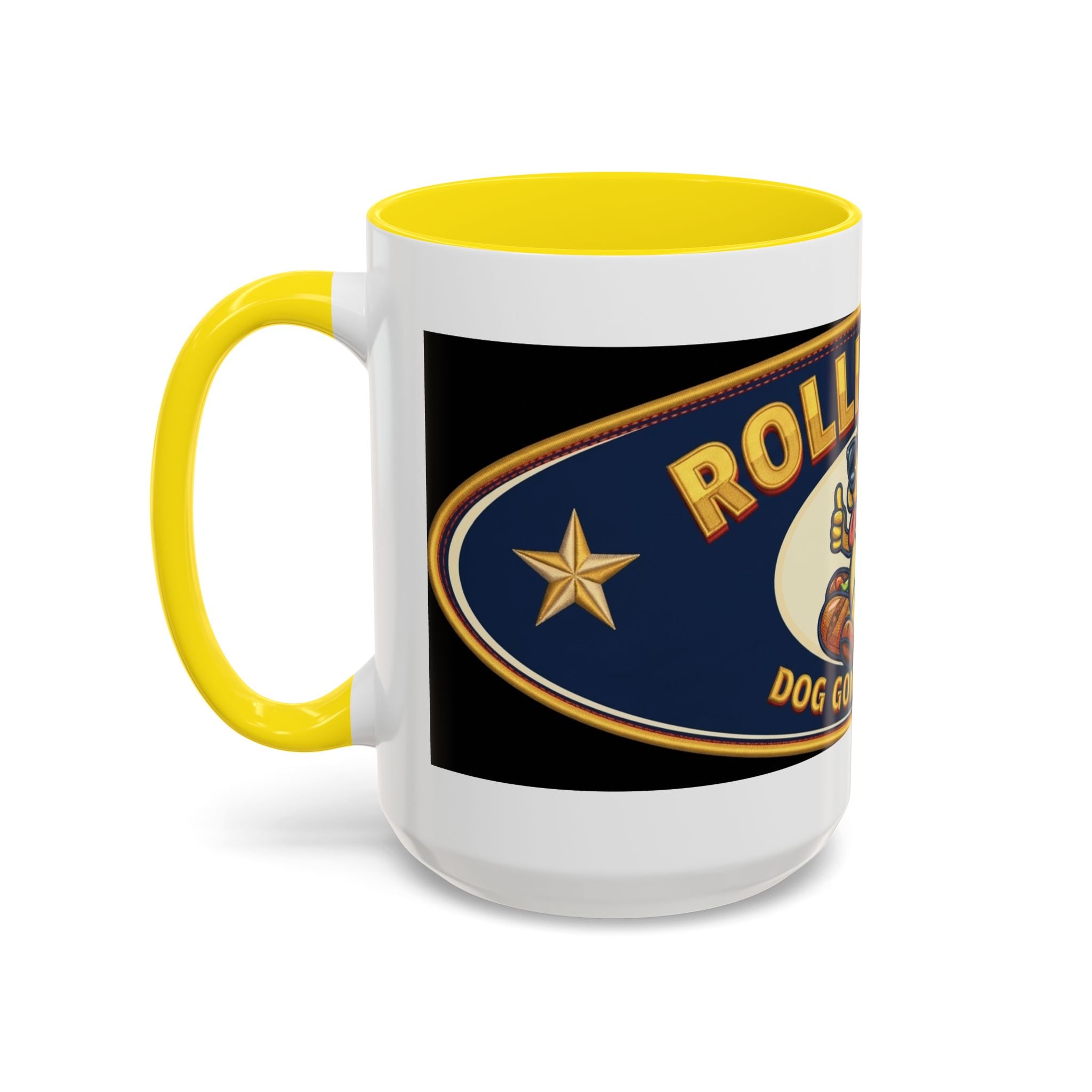 Texas Rollin Dog Coffee Mug - 'Dog Gone Delicious' Novelty Accent Mug (11/15oz)