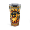 20oz Tumbler – 'Rollin' Dog' Hot Dog Cartoon Travel Cup (Insulated, Fun Summer Gift)
