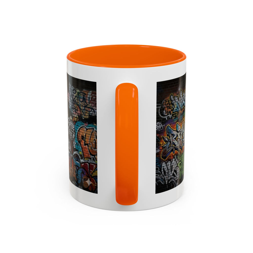 Rollin Dog Hot Dog Mug — Graffiti Skate Vibe Coffee Cup (11/15oz)