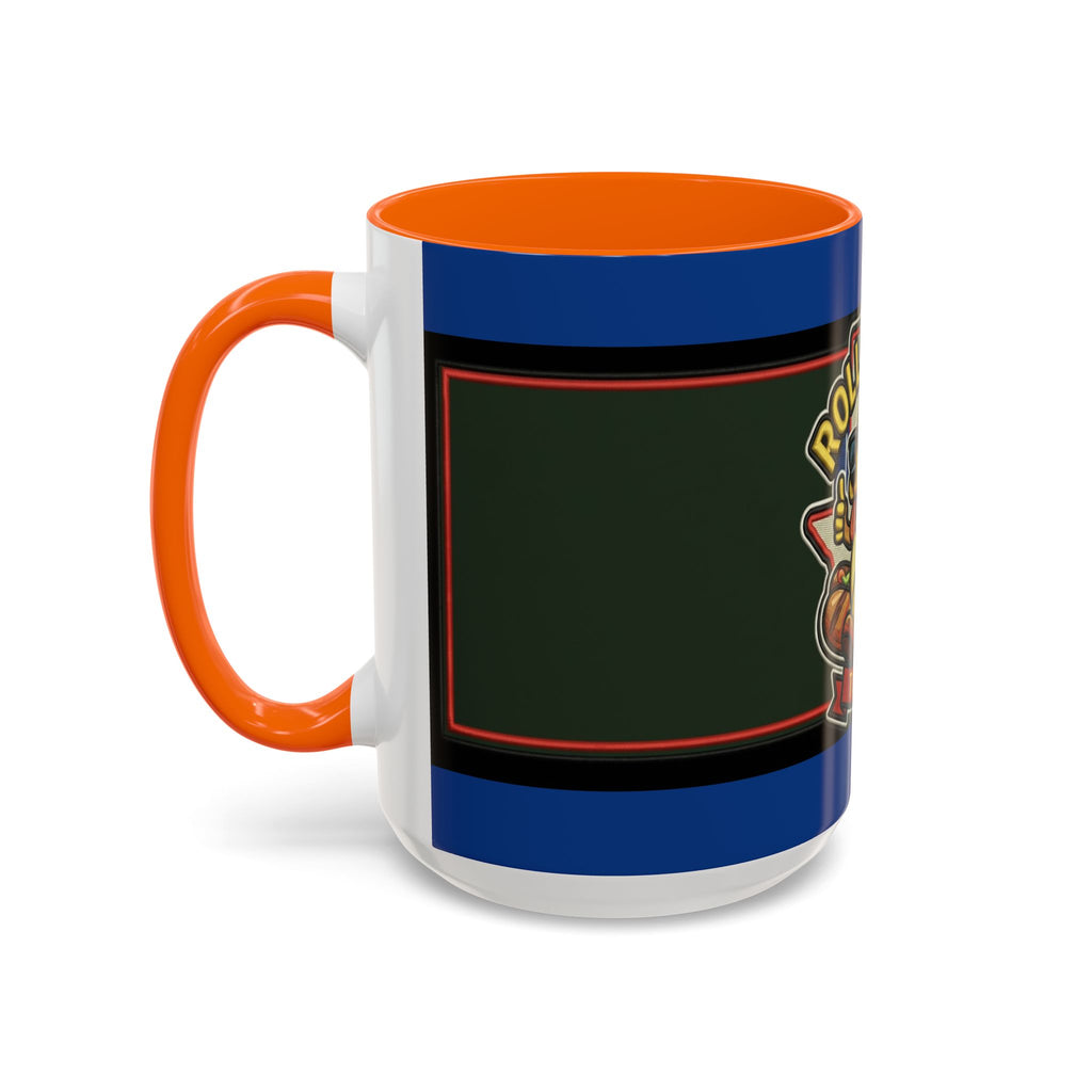 Texas Rollin Dog 'Dog Gone Delicious' Accent Coffee Mug – Fun Hot Dog Logo 11/15oz