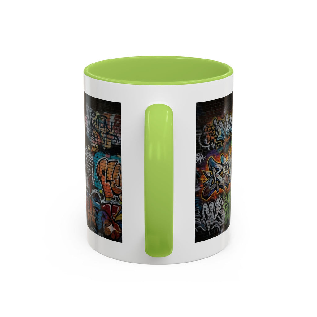 Rollin Dog Hot Dog Mug — Graffiti Skate Vibe Coffee Cup (11/15oz)