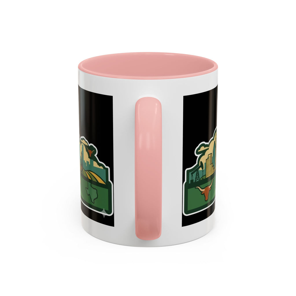 San Antonio Rollin Dog Coffee Mug — Fun Hot Dog Logo Accent Mug (11/15oz)