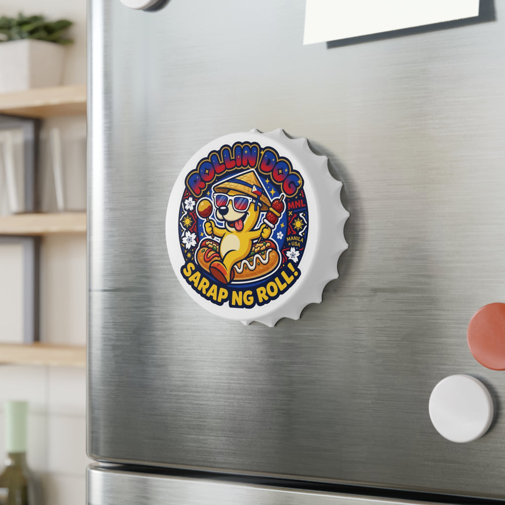 Bottle Opener — Rollin Dog 'Sarap ng Roll!' Cute Novelty Beer Opener