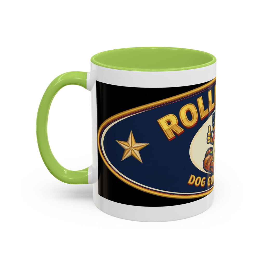 Texas Rollin Dog Coffee Mug - 'Dog Gone Delicious' Novelty Accent Mug (11/15oz)