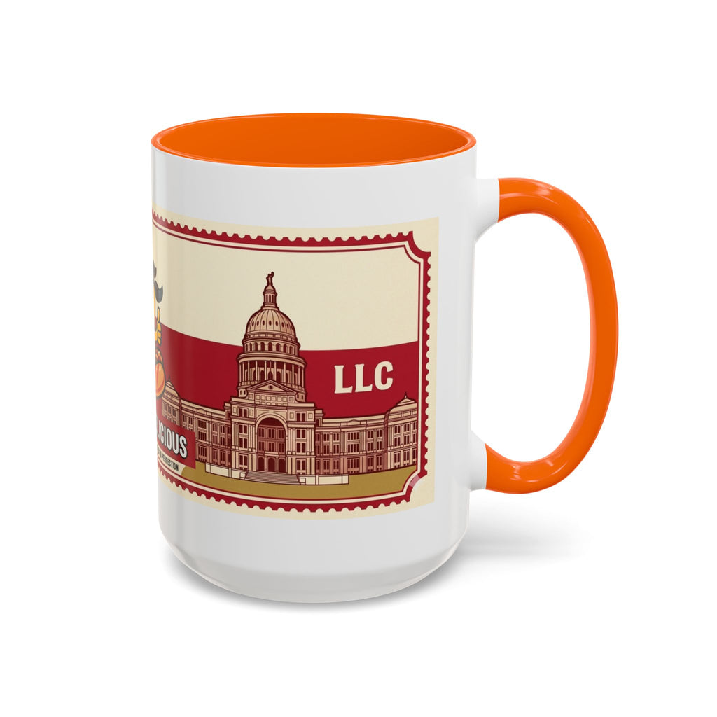 Rollin Dog Coffee Mug — Retro 'Dog Gone Delicious' Hot Dog Design (11/15oz)