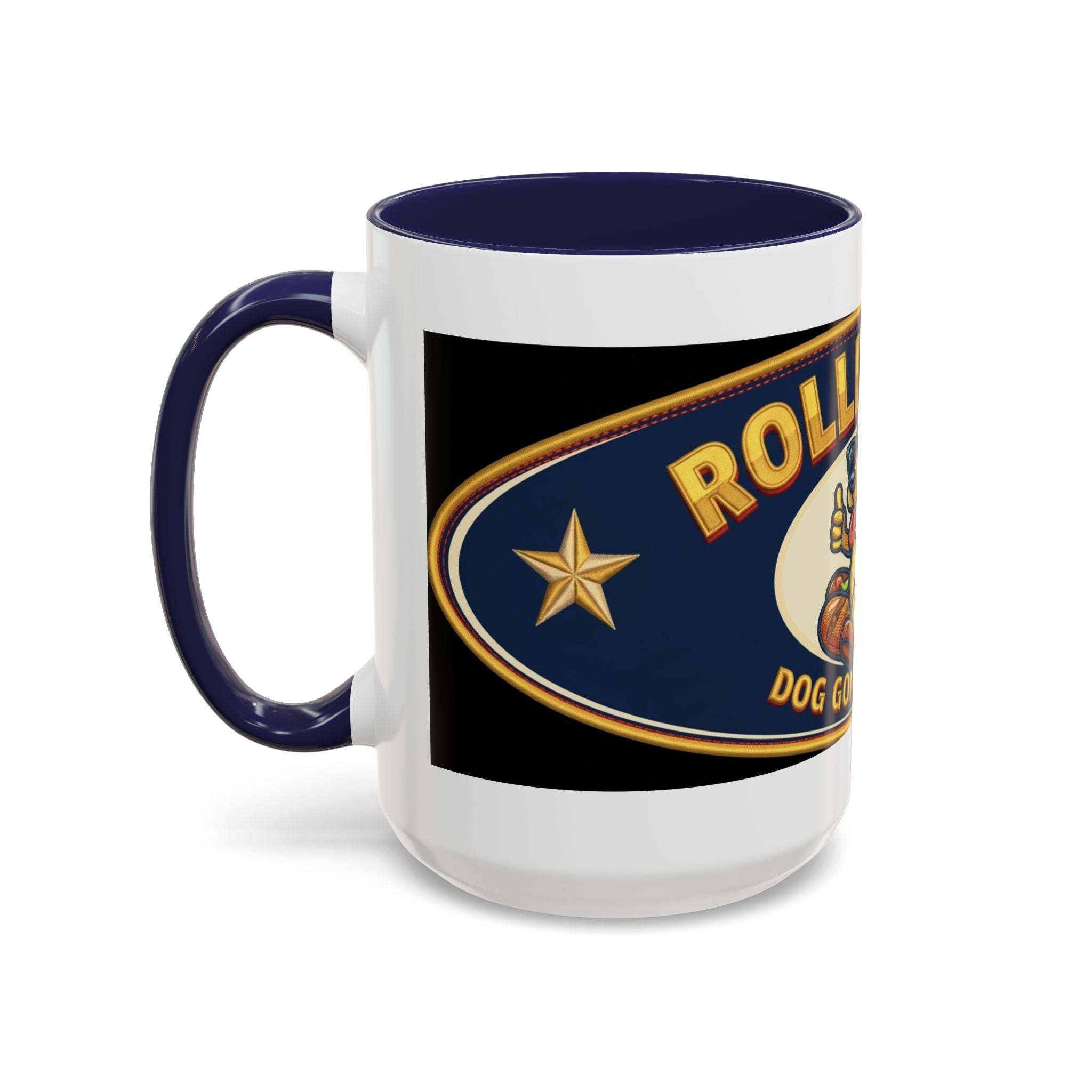 Texas Rollin Dog Coffee Mug - 'Dog Gone Delicious' Novelty Accent Mug (11/15oz)