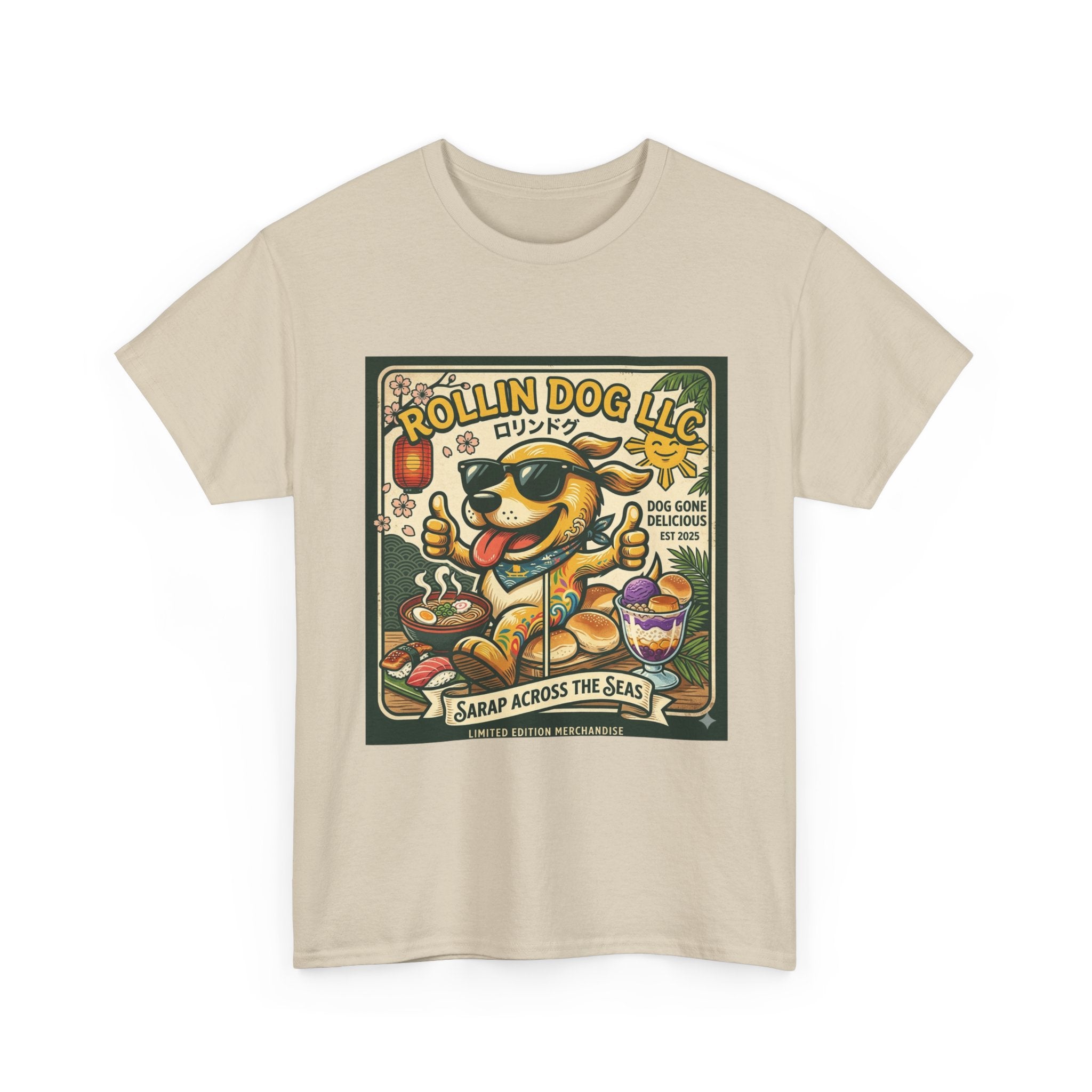 Sarap across the seas Unisex Heavy Cotton Tee
