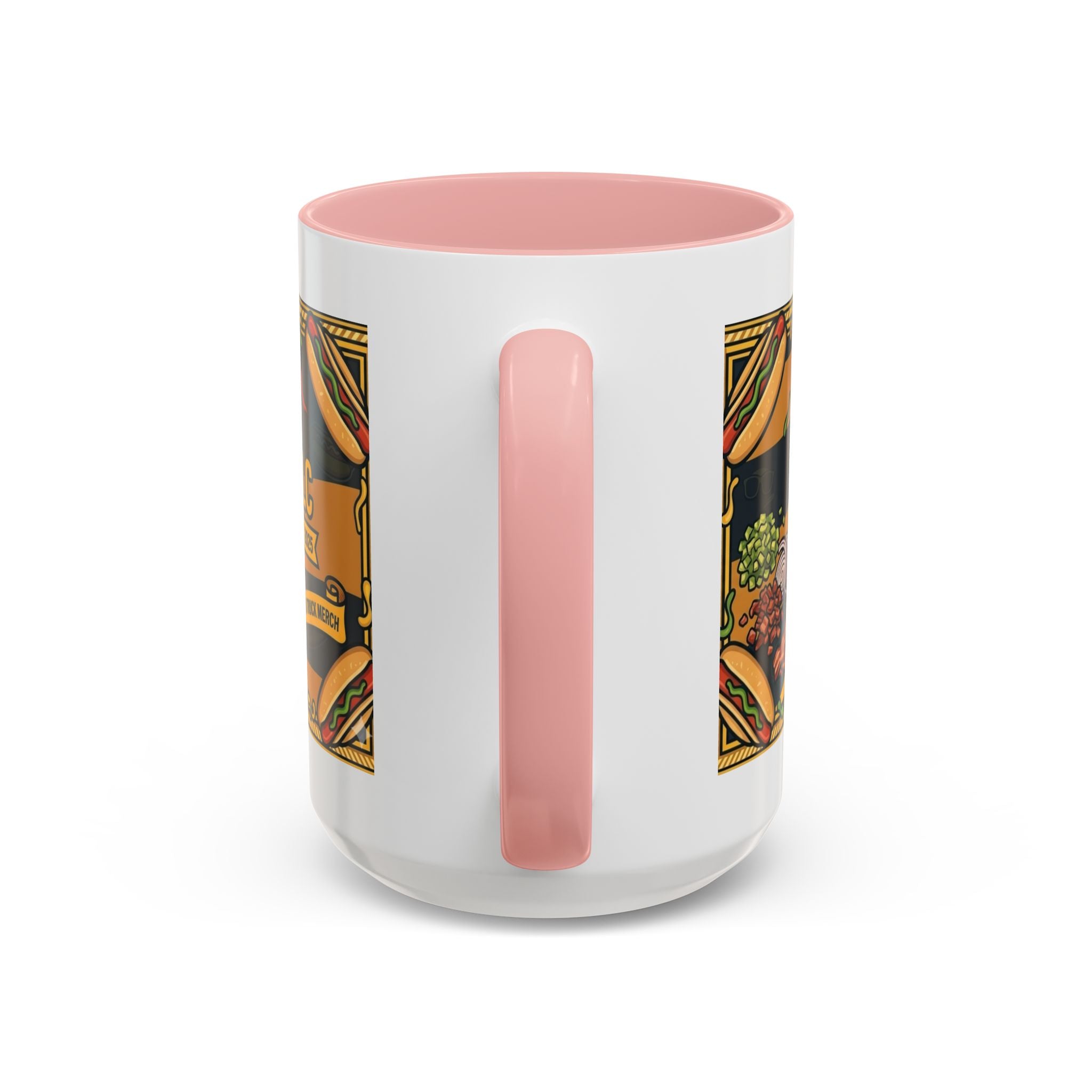 Rollin Dog Hot Dog Mug — Retro 'Dog Gone Delicious' Coffee Cup (11/15oz)