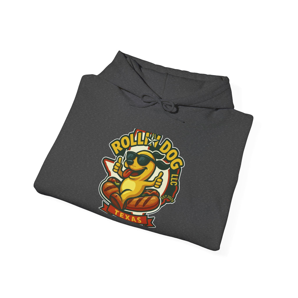 Texas Rollin Dog Unisex Heavy Blend™ Hooded Sweatshirt