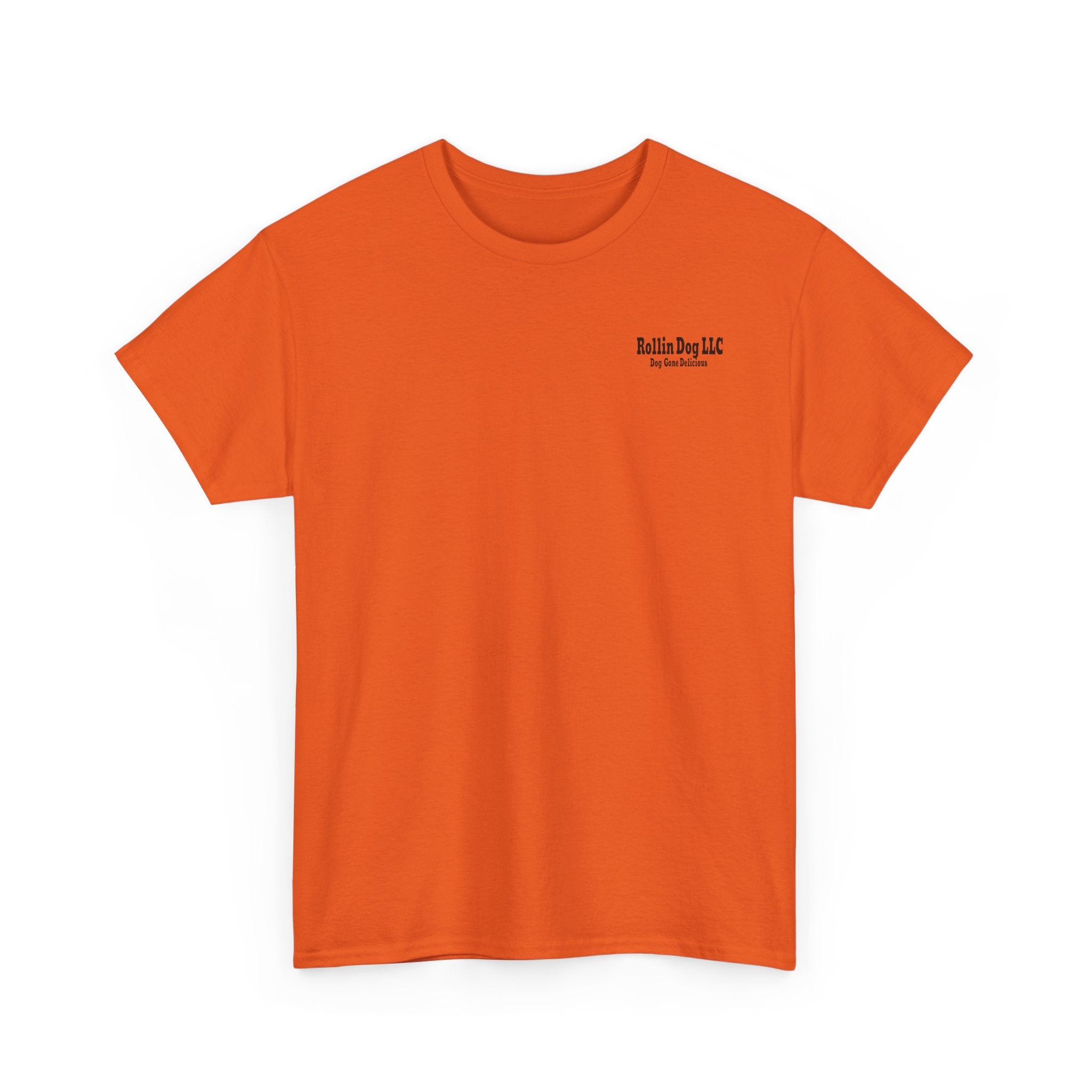 T-Shirt — "Rollin Dog: Dog Gone Delicious" Retro Hot Dog Graphic Tee