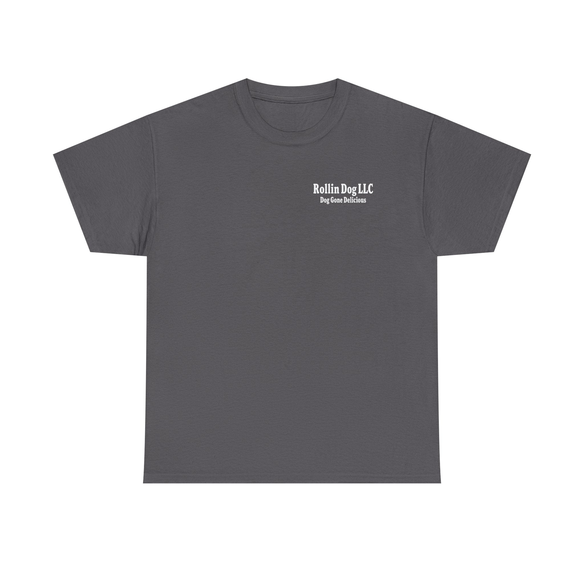 Rollin Dog Tee Graffiti 3 — 'Rollin Dog: Dog Gone Delicious' Graphic T‑Shirt