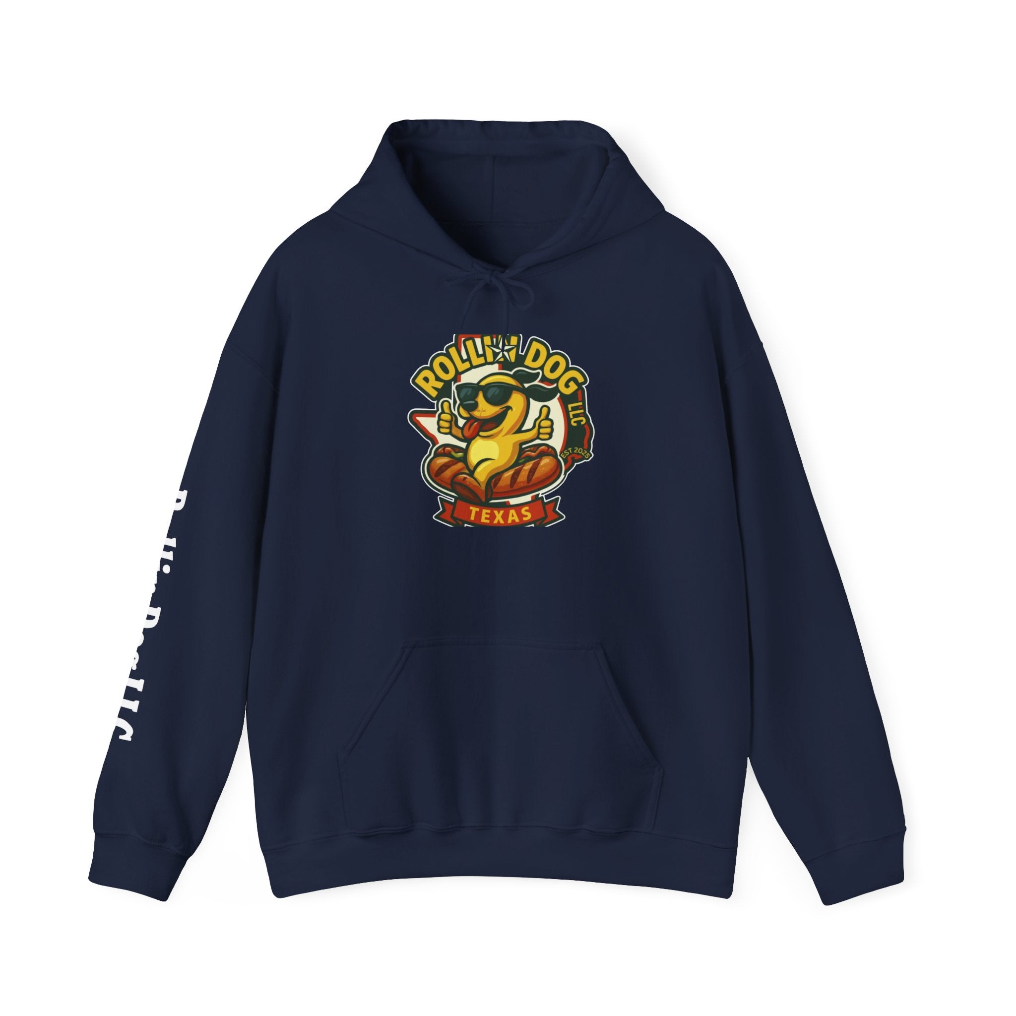 Texas Rollin Dog Unisex Heavy Blend™ Hooded Sweatshirt