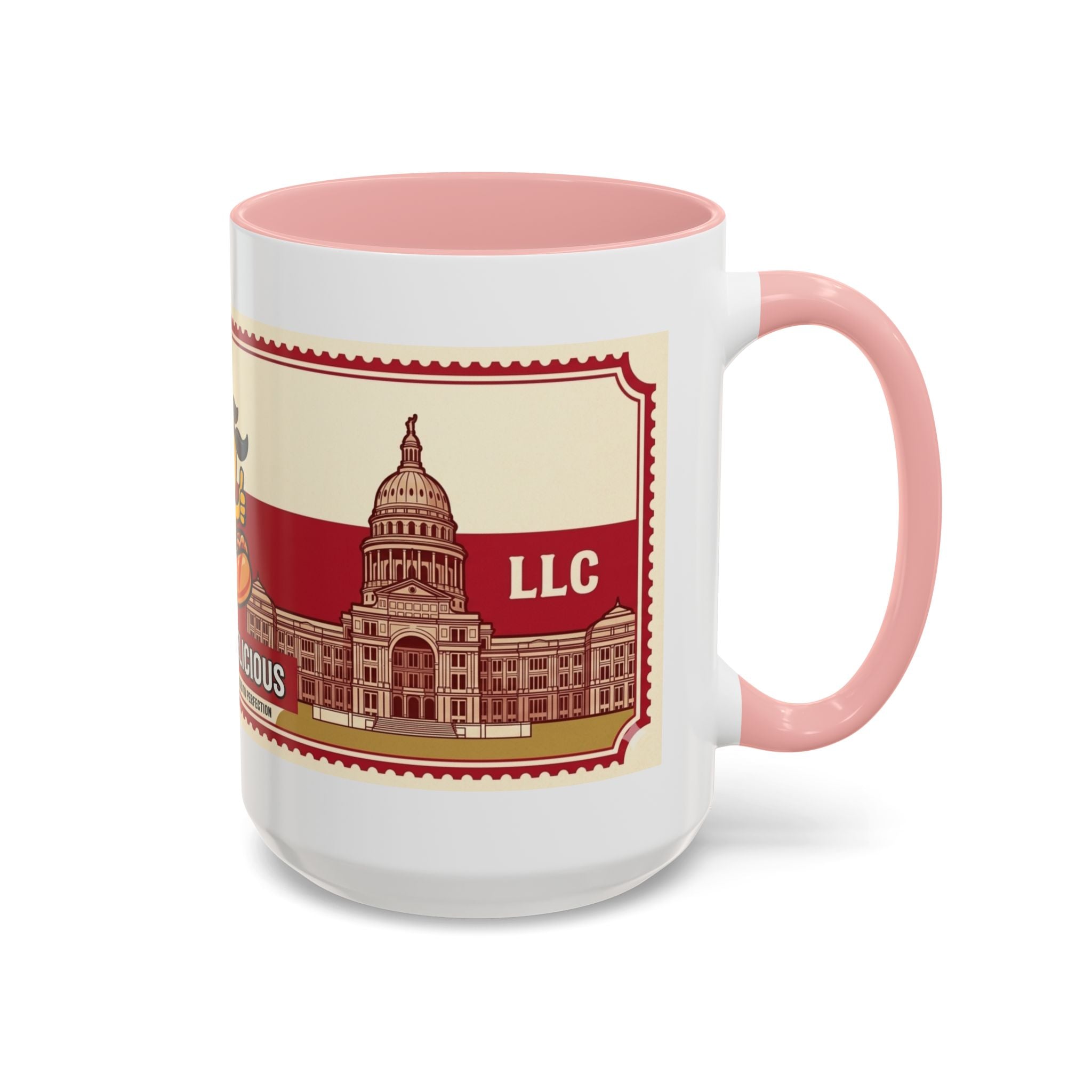 Rollin Dog Coffee Mug — Retro 'Dog Gone Delicious' Hot Dog Design (11/15oz)