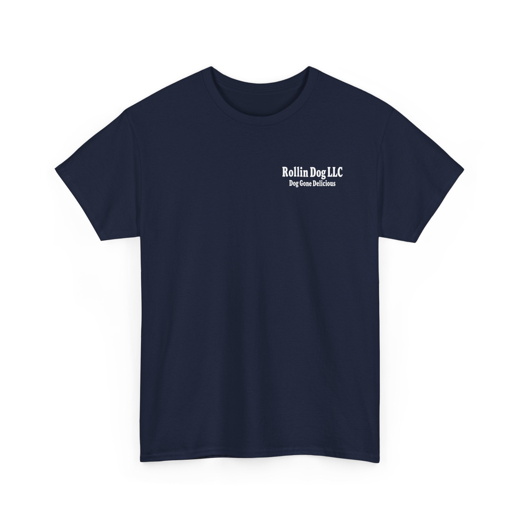 Rollin Dog Tee Graffiti 3 — 'Rollin Dog: Dog Gone Delicious' Graphic T‑Shirt