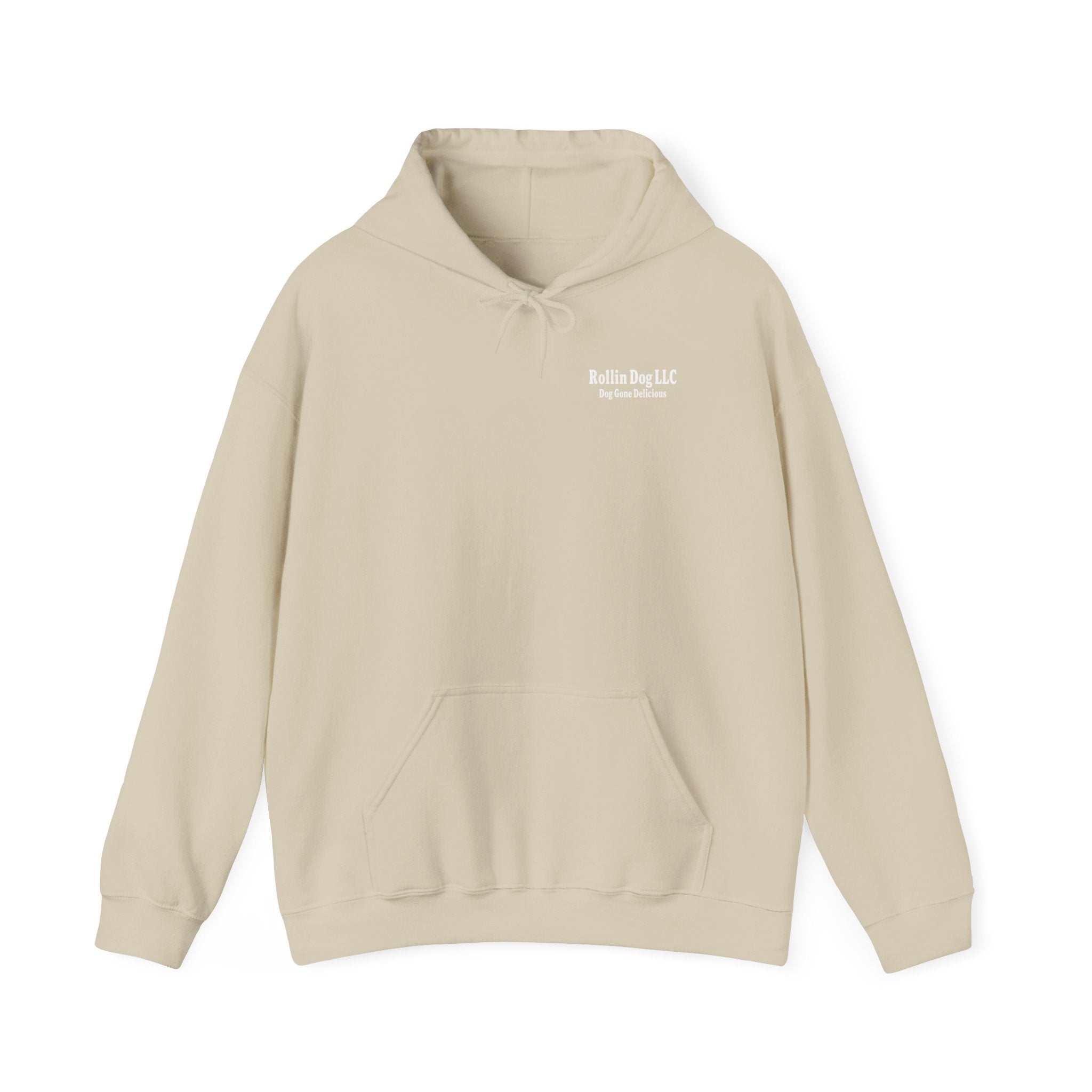 Hoodie - Retro 'Dog Gone Delicious' Hot Dog Mascot Pullover