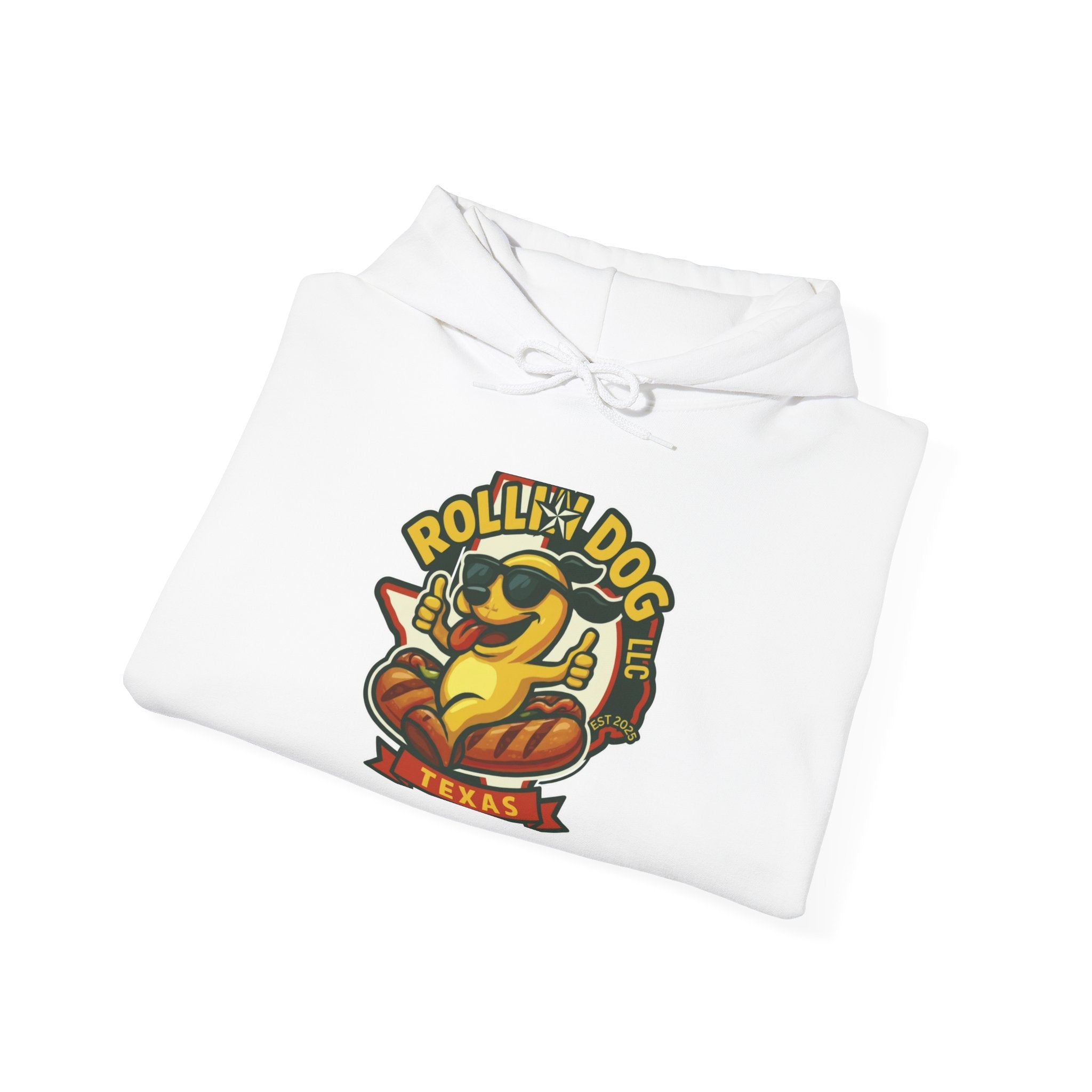 Texas Rollin Dog Unisex Heavy Blend™ Hooded Sweatshirt