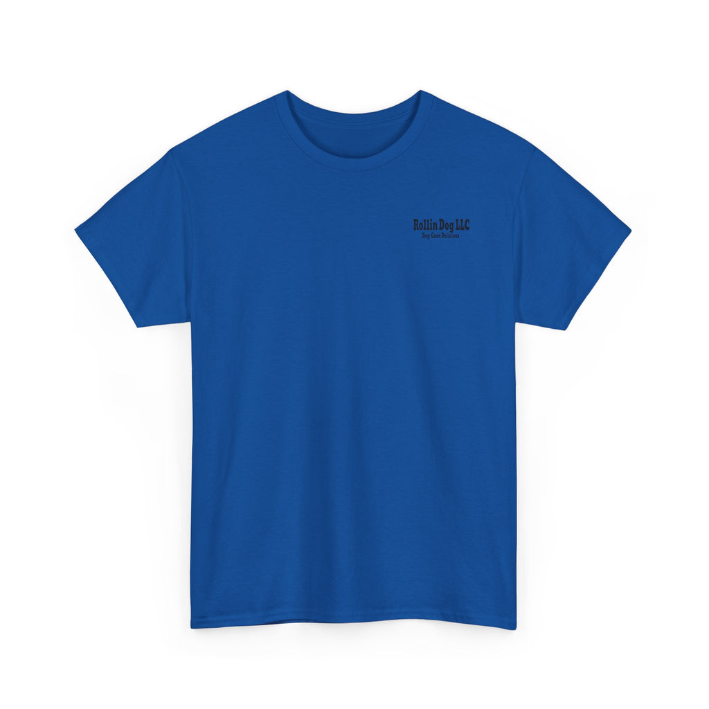 T-Shirt — "Rollin Dog: Dog Gone Delicious" Retro Hot Dog Graphic Tee