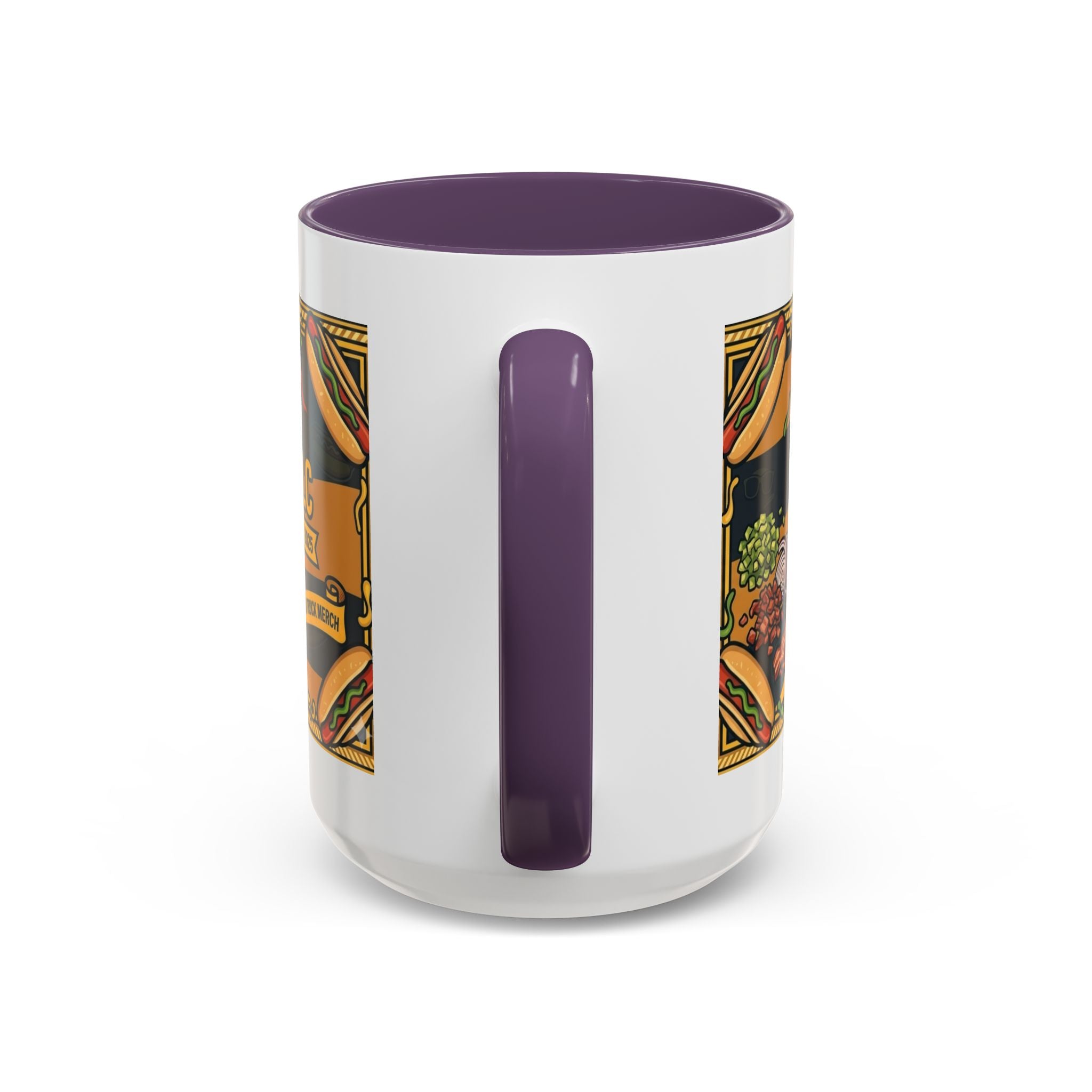 Rollin Dog Hot Dog Mug — Retro 'Dog Gone Delicious' Coffee Cup (11/15oz)