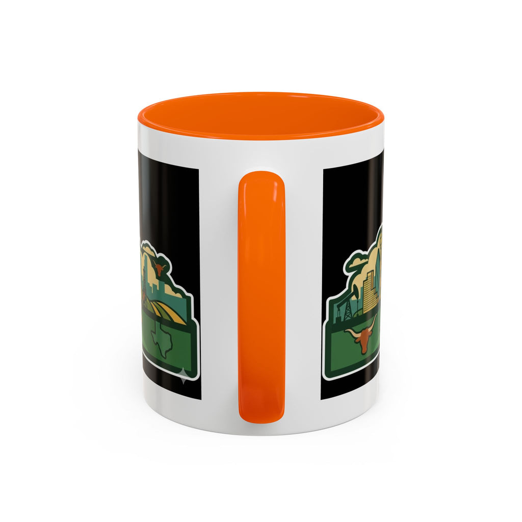 San Antonio Rollin Dog Coffee Mug — Fun Hot Dog Logo Accent Mug (11/15oz)