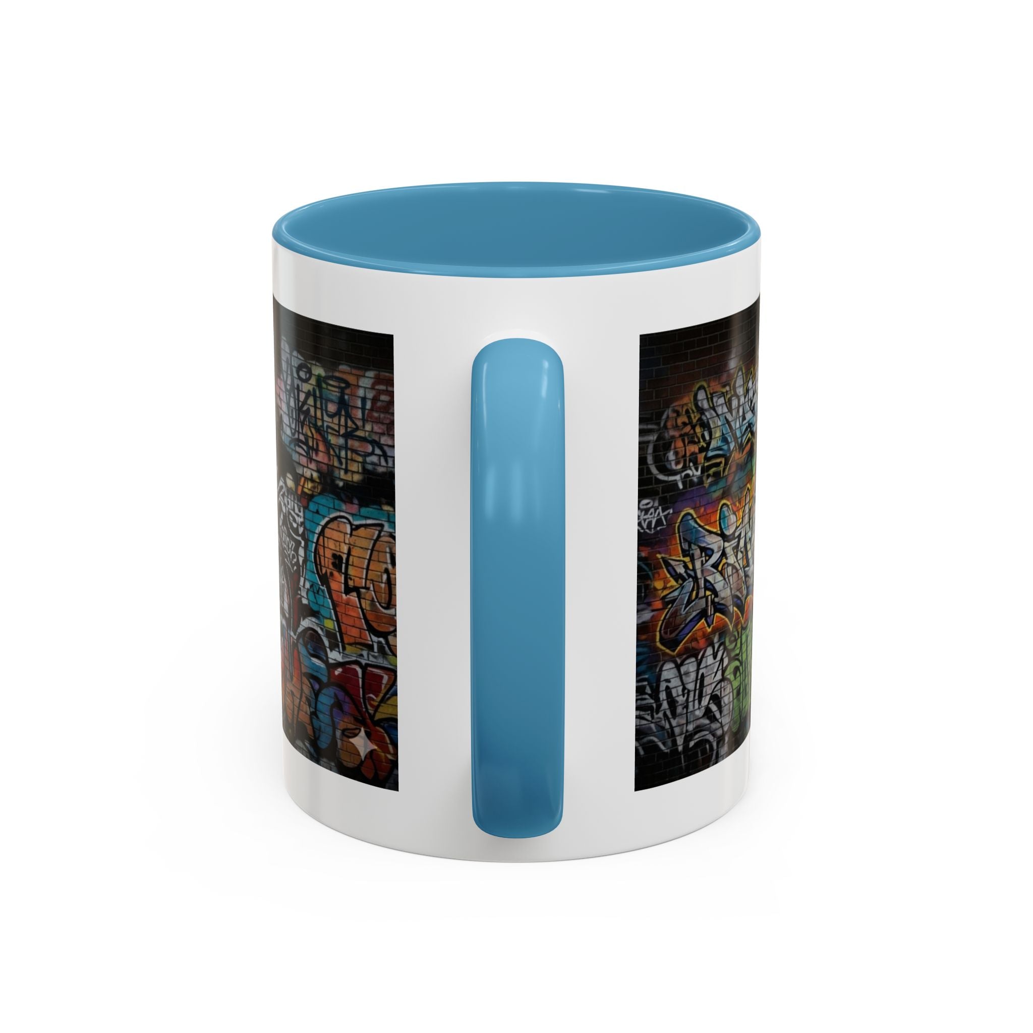 Rollin Dog Hot Dog Mug — Graffiti Skate Vibe Coffee Cup (11/15oz)