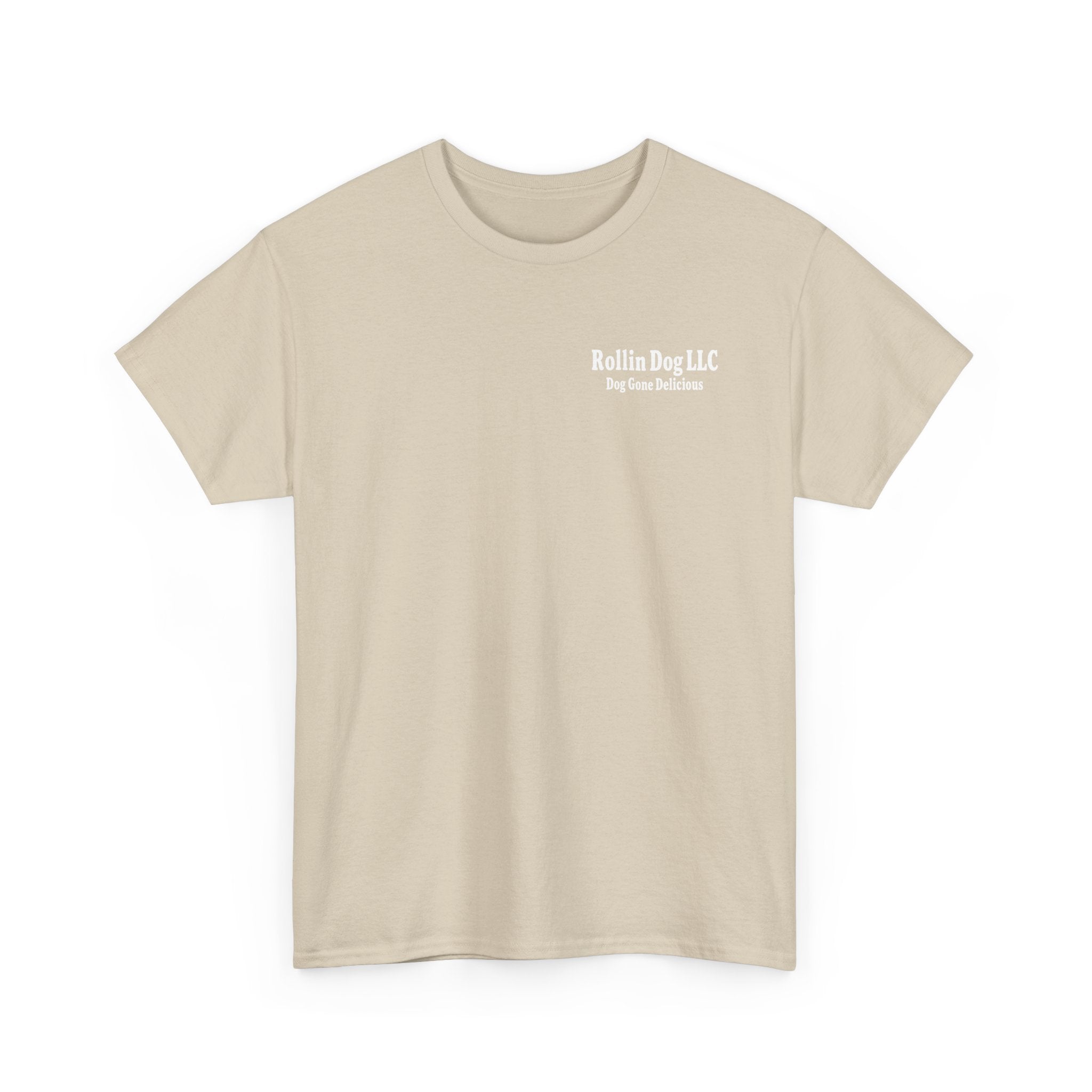 Rollin Dog Tee Graffiti 3 — 'Rollin Dog: Dog Gone Delicious' Graphic T‑Shirt