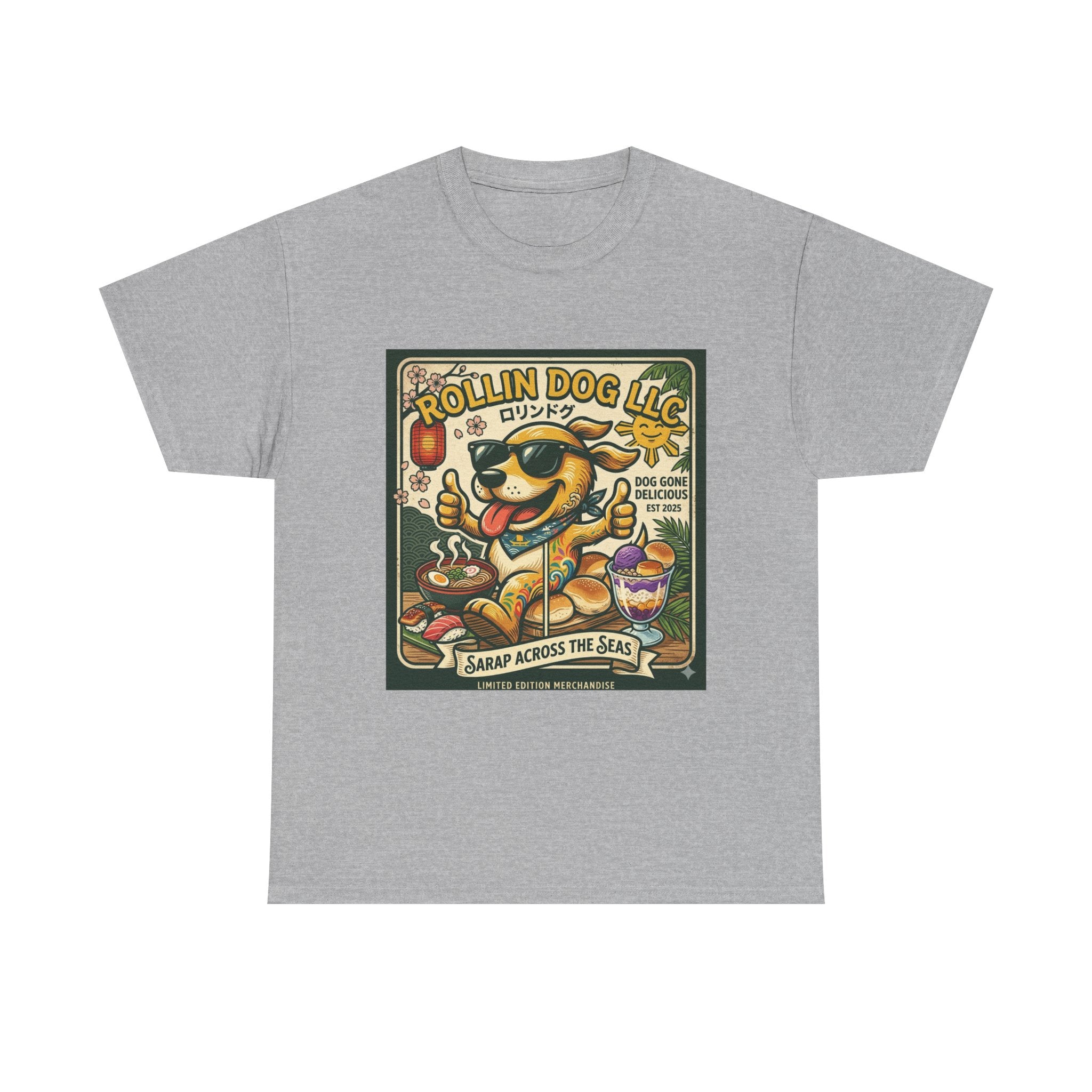 Sarap across the seas Unisex Heavy Cotton Tee