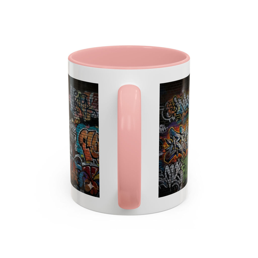 Rollin Dog Hot Dog Mug — Graffiti Skate Vibe Coffee Cup (11/15oz)