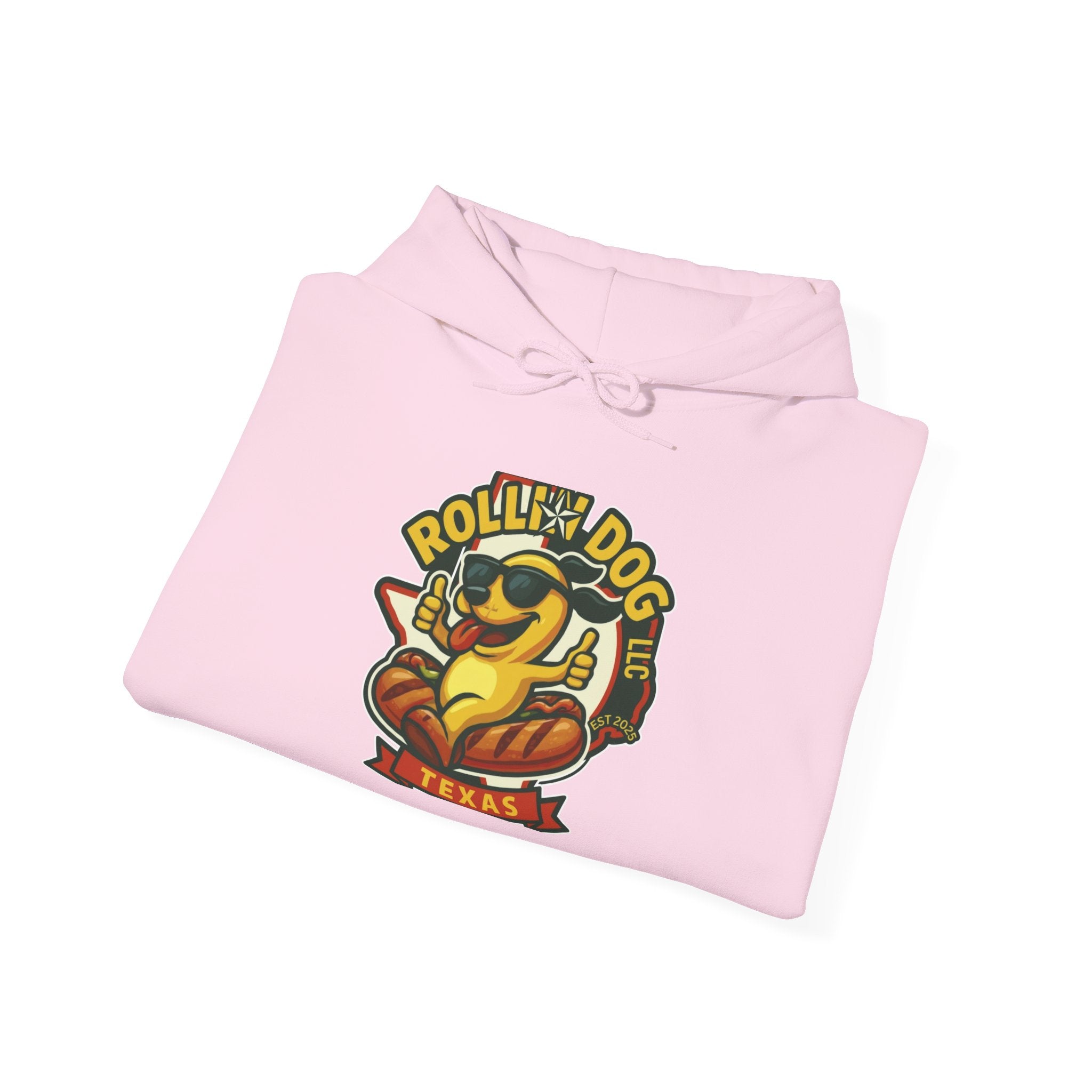 Texas Rollin Dog Unisex Heavy Blend™ Hooded Sweatshirt