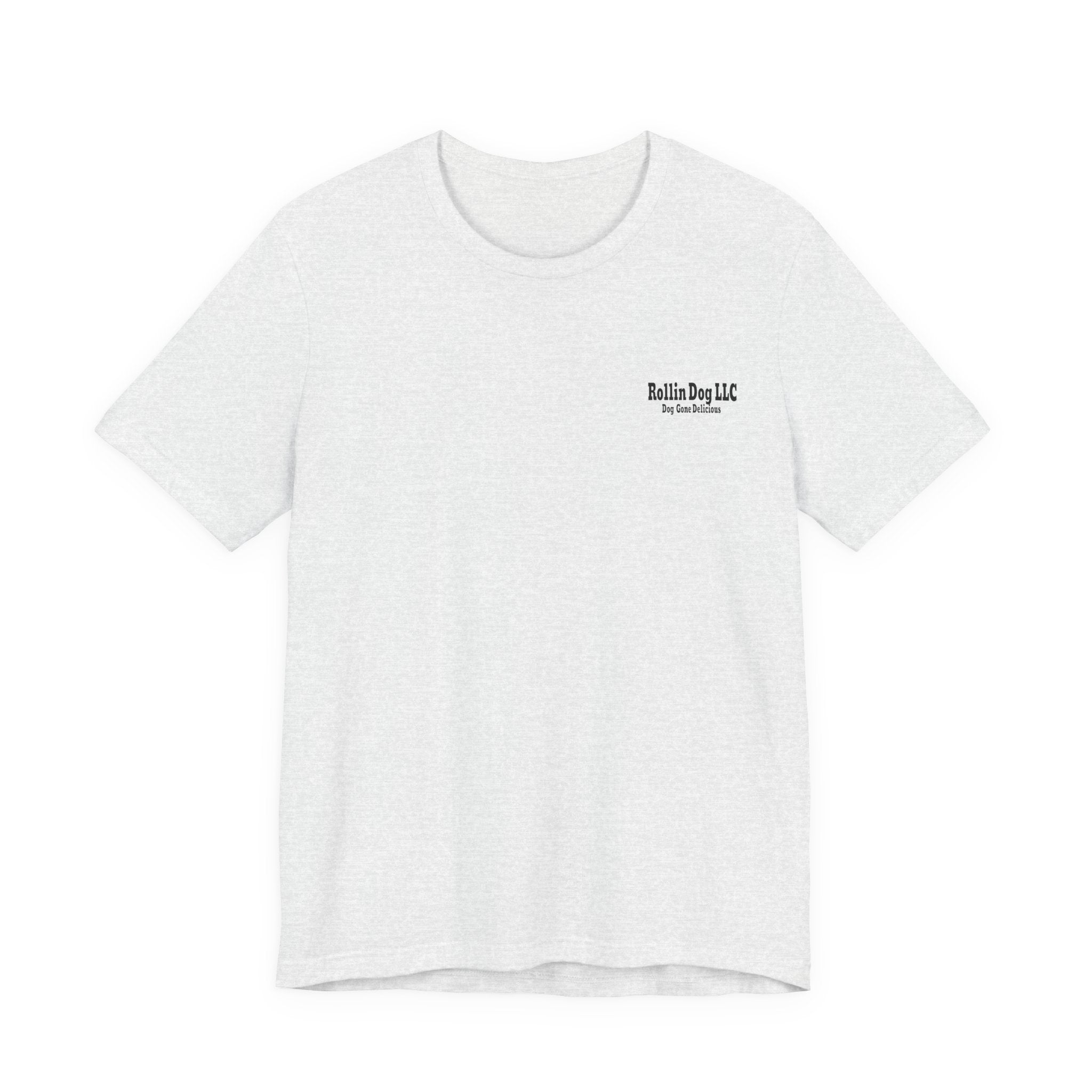 Rollin Dog Graphic Tee Graffiti 1 — Retro Hot Dog Street Art T-Shirt