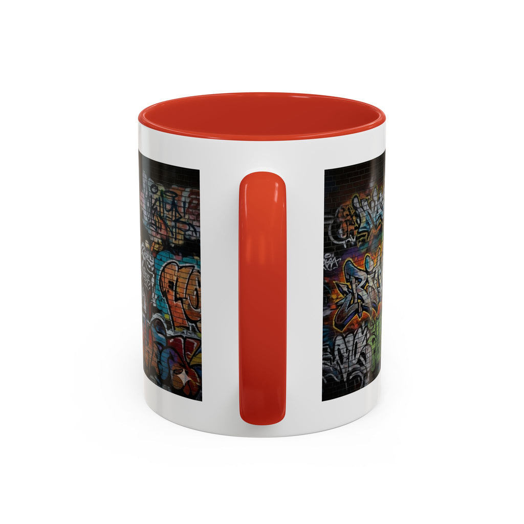 Rollin Dog Hot Dog Mug — Graffiti Skate Vibe Coffee Cup (11/15oz)