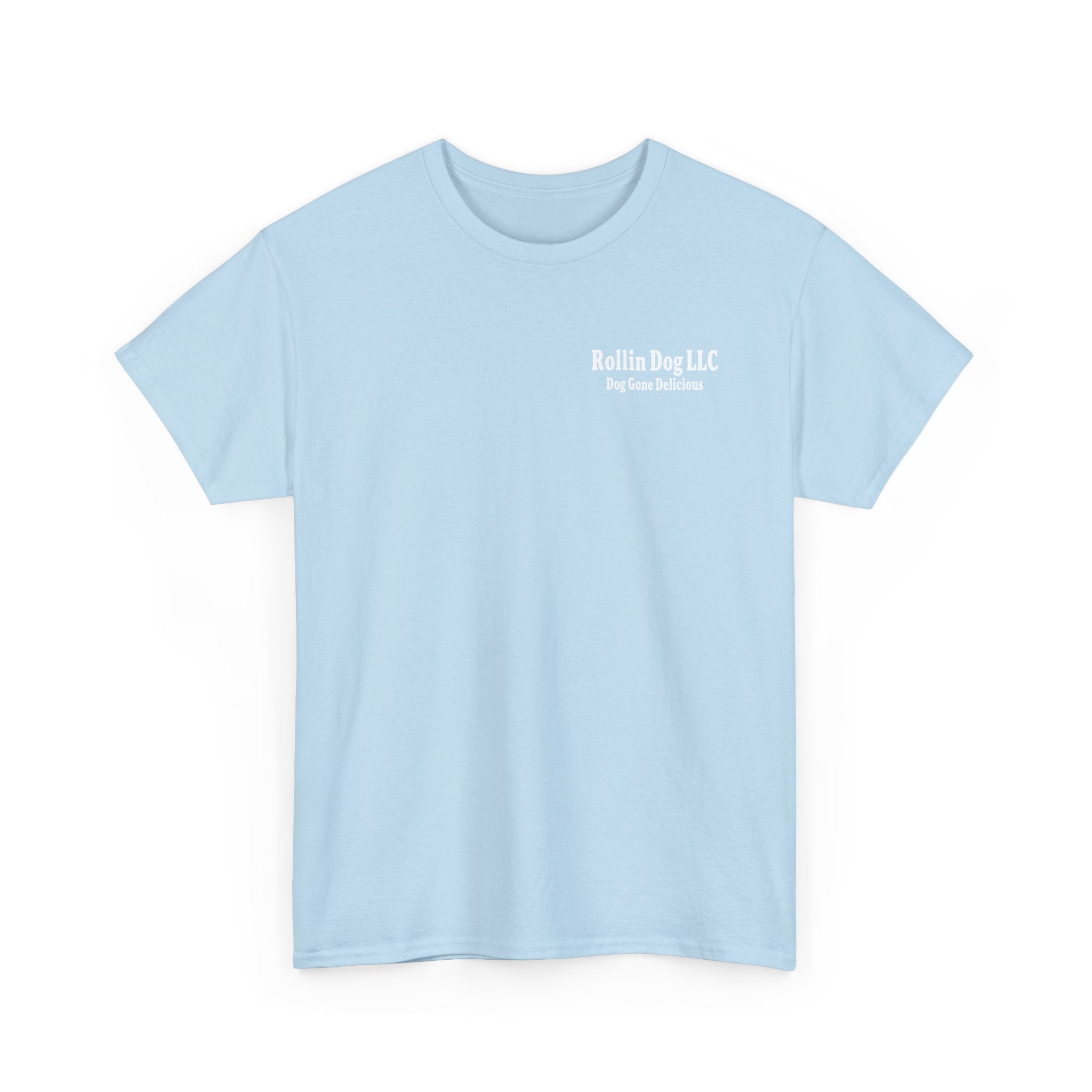 Rollin Dog Tee Graffiti 3 — 'Rollin Dog: Dog Gone Delicious' Graphic T‑Shirt