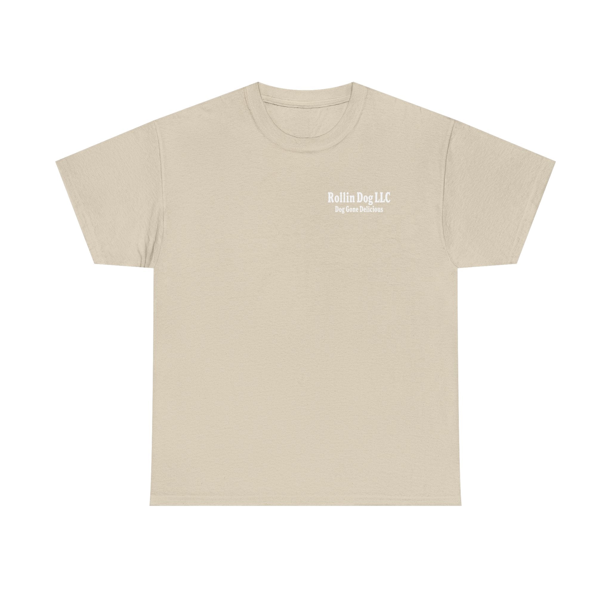 Rollin Dog Tee Graffiti 3 — 'Rollin Dog: Dog Gone Delicious' Graphic T‑Shirt