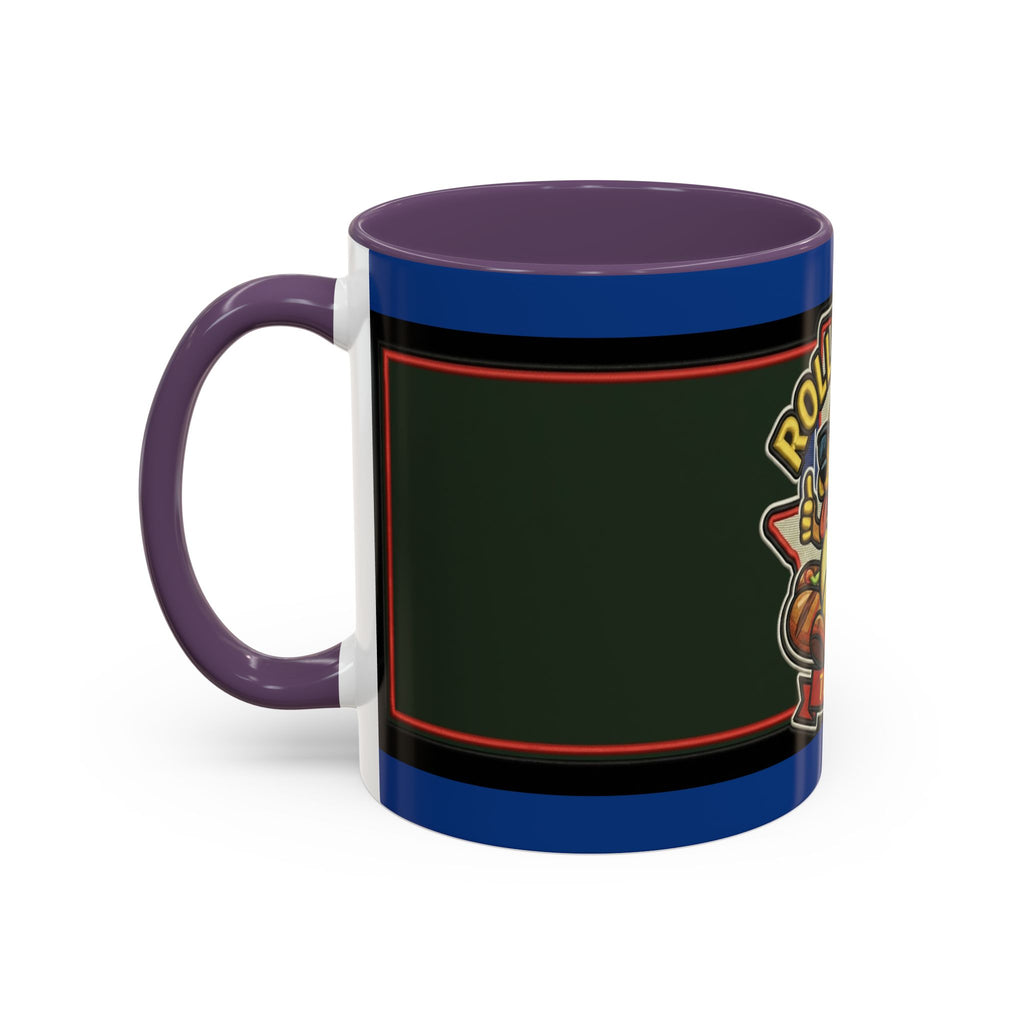 Texas Rollin Dog 'Dog Gone Delicious' Accent Coffee Mug – Fun Hot Dog Logo 11/15oz
