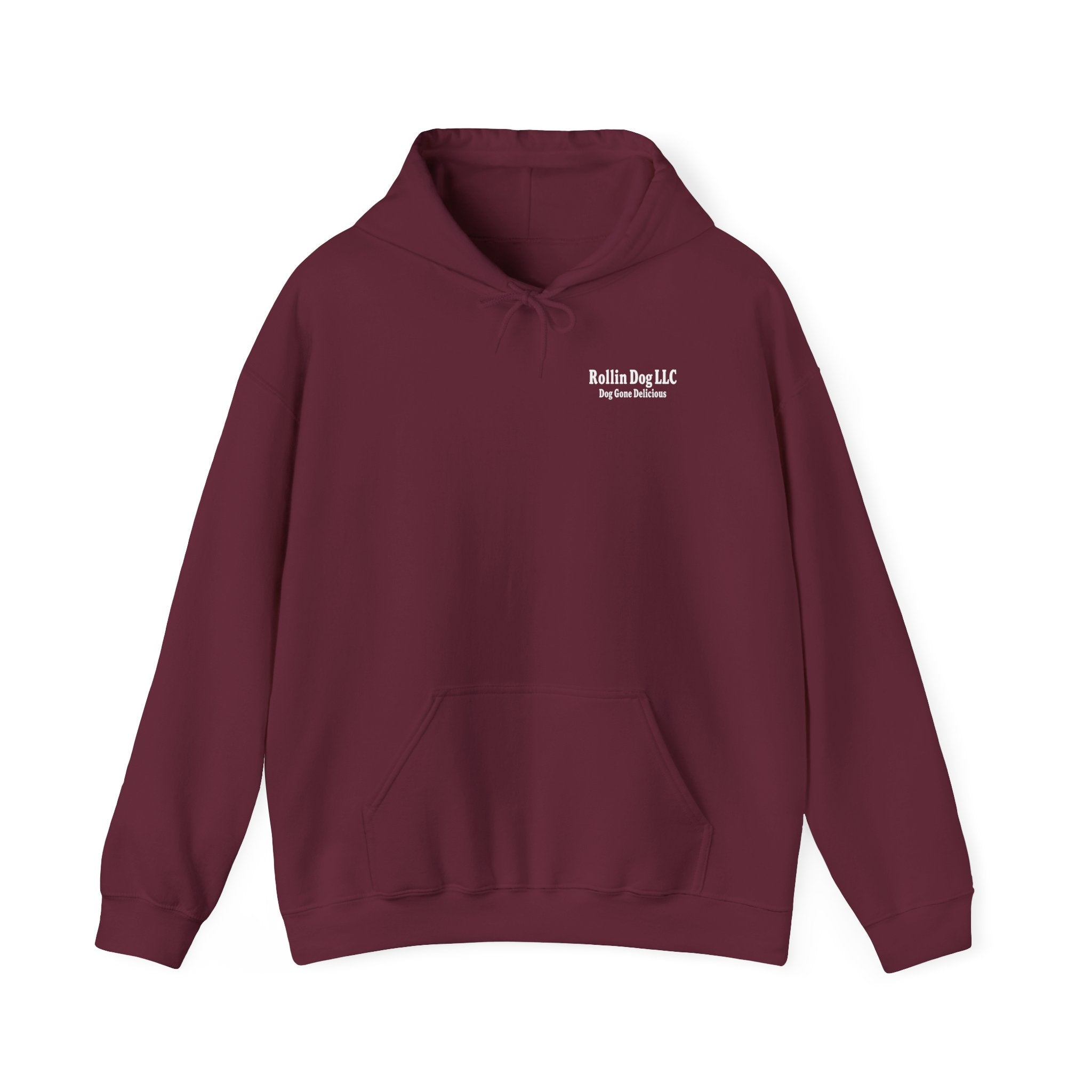 Hoodie - Retro 'Dog Gone Delicious' Hot Dog Mascot Pullover