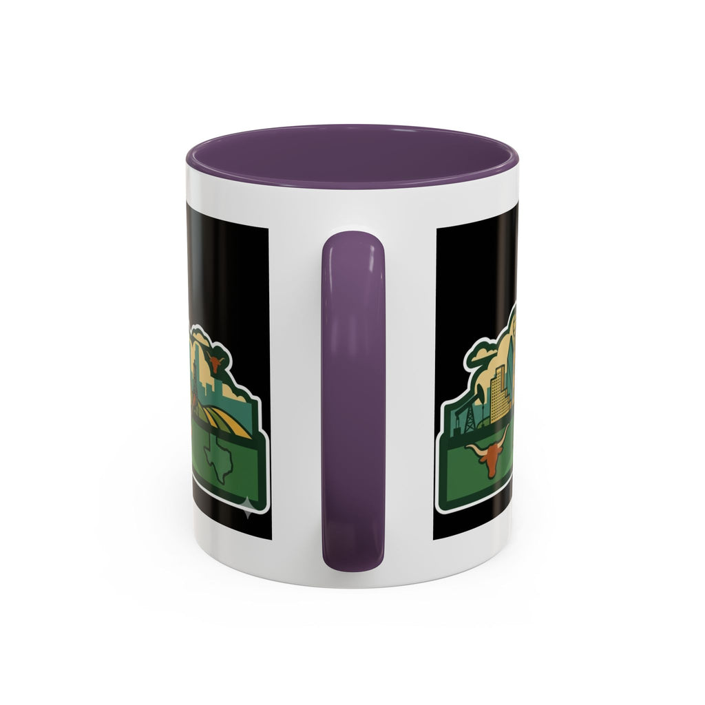 San Antonio Rollin Dog Coffee Mug — Fun Hot Dog Logo Accent Mug (11/15oz)