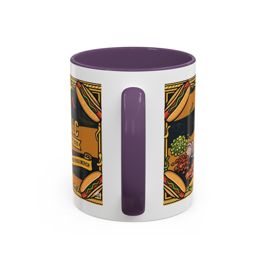 Rollin Dog Hot Dog Mug — Retro 'Dog Gone Delicious' Coffee Cup (11/15oz)