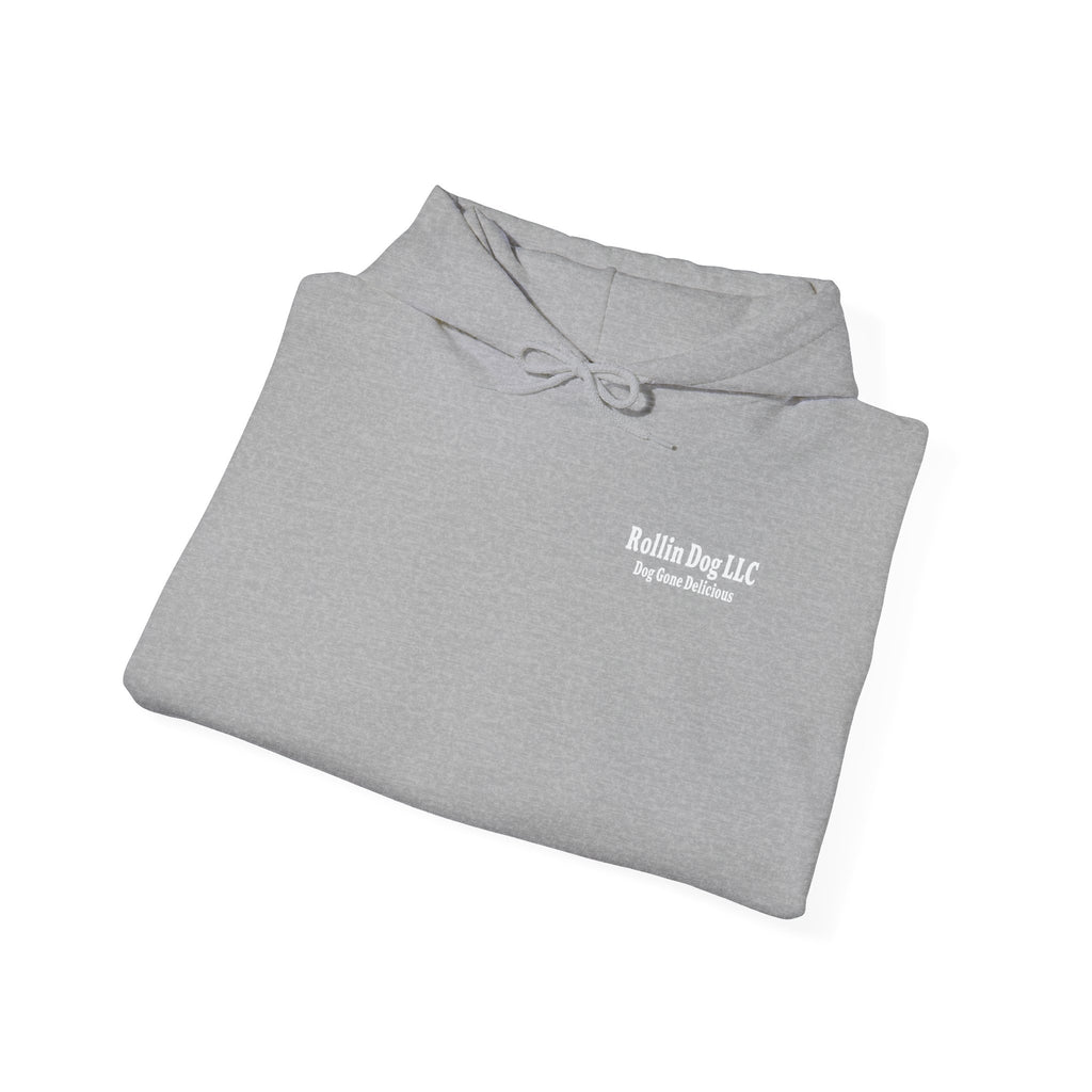 Hoodie - Retro 'Dog Gone Delicious' Hot Dog Mascot Pullover