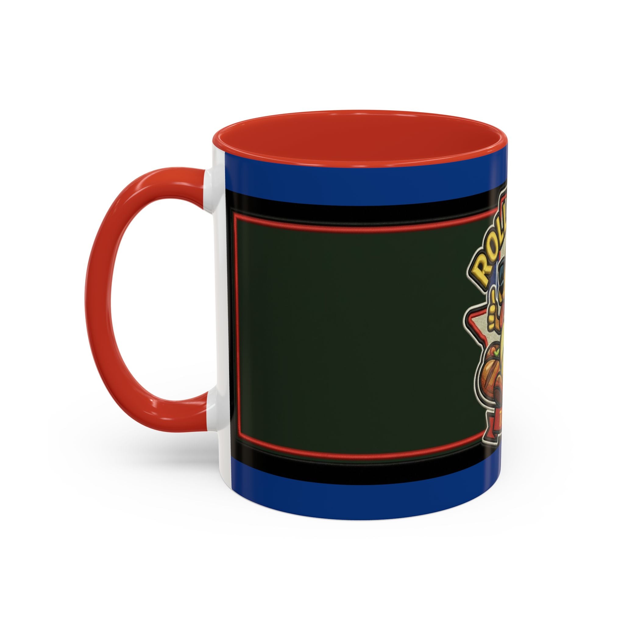 Texas Rollin Dog 'Dog Gone Delicious' Accent Coffee Mug – Fun Hot Dog Logo 11/15oz