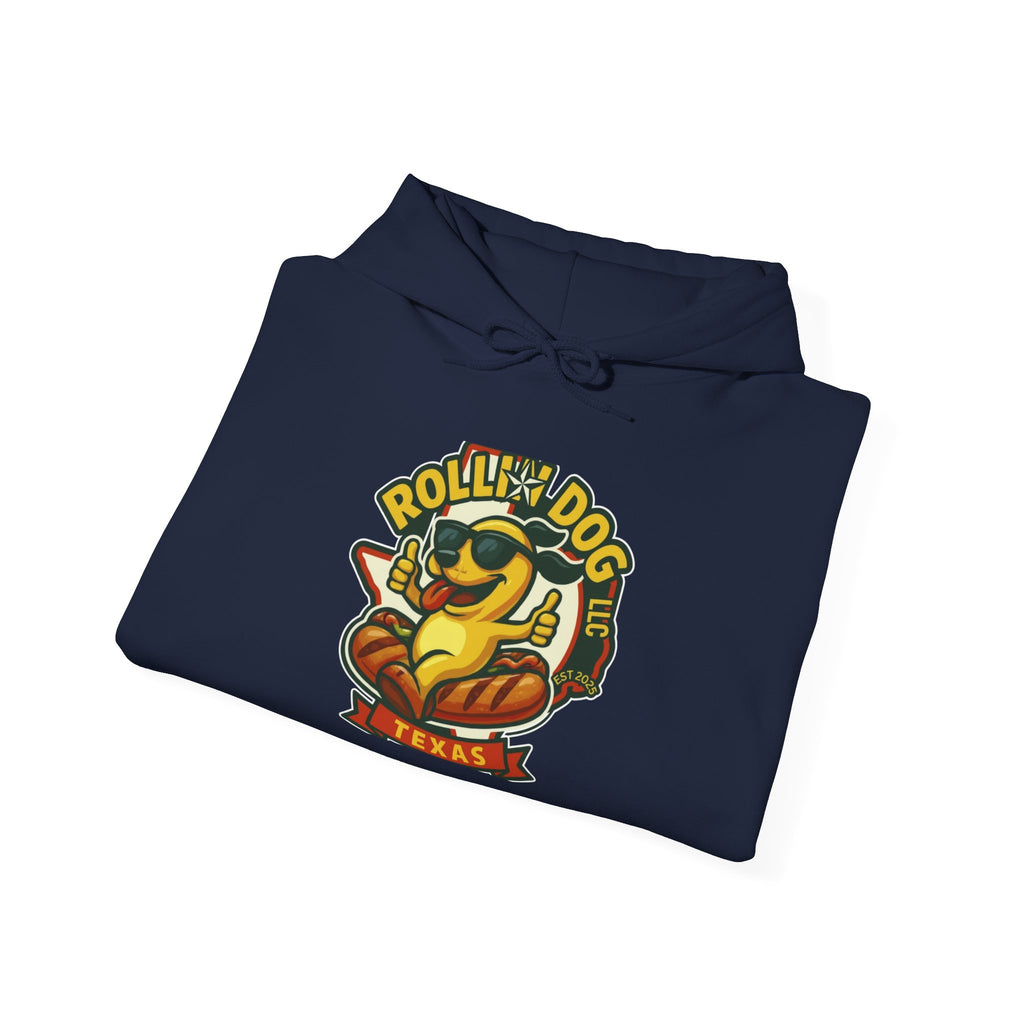 Texas Rollin Dog Unisex Heavy Blend™ Hooded Sweatshirt