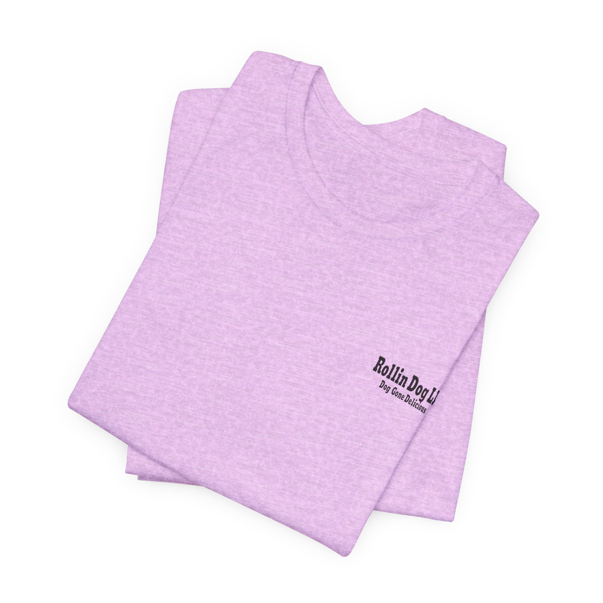 Rollin Dog Graphic Tee Graffiti 1 — Retro Hot Dog Street Art T-Shirt