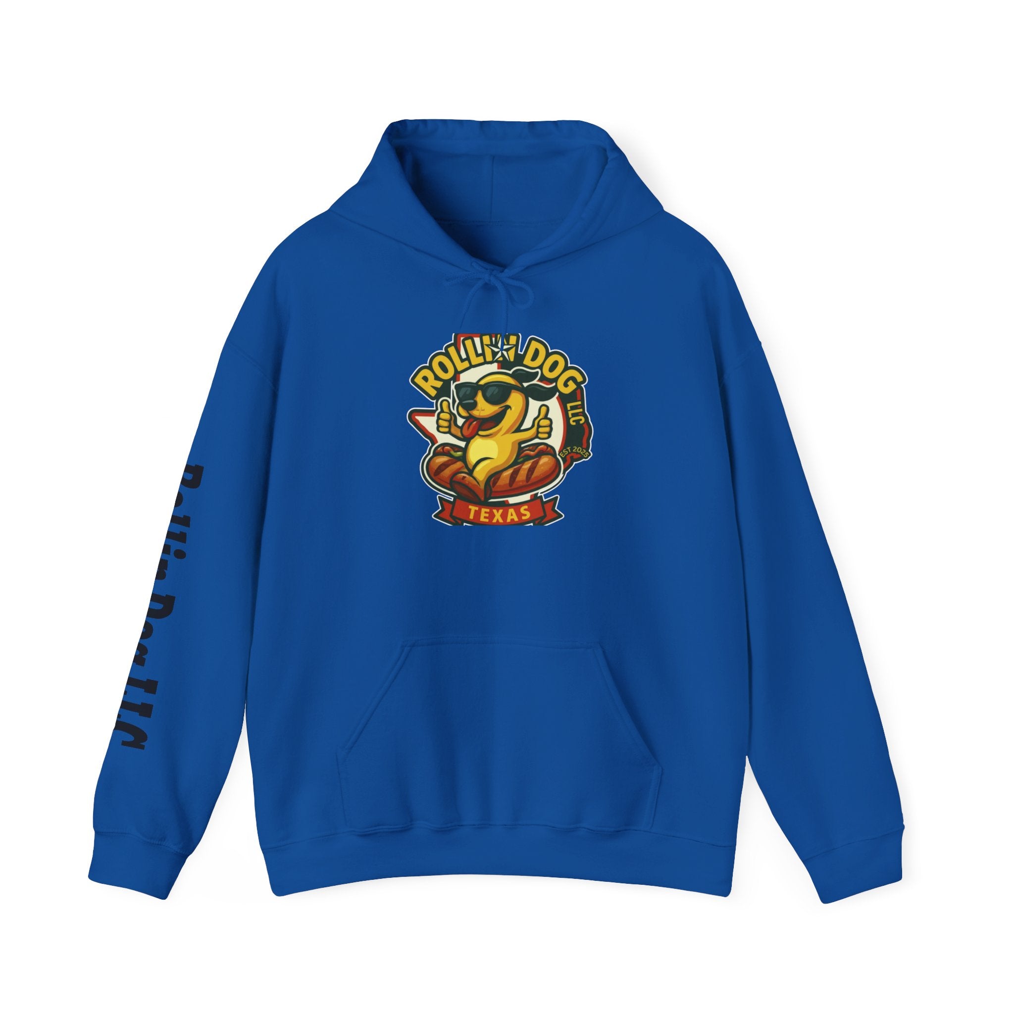Texas Rollin Dog Unisex Heavy Blend™ Hooded Sweatshirt