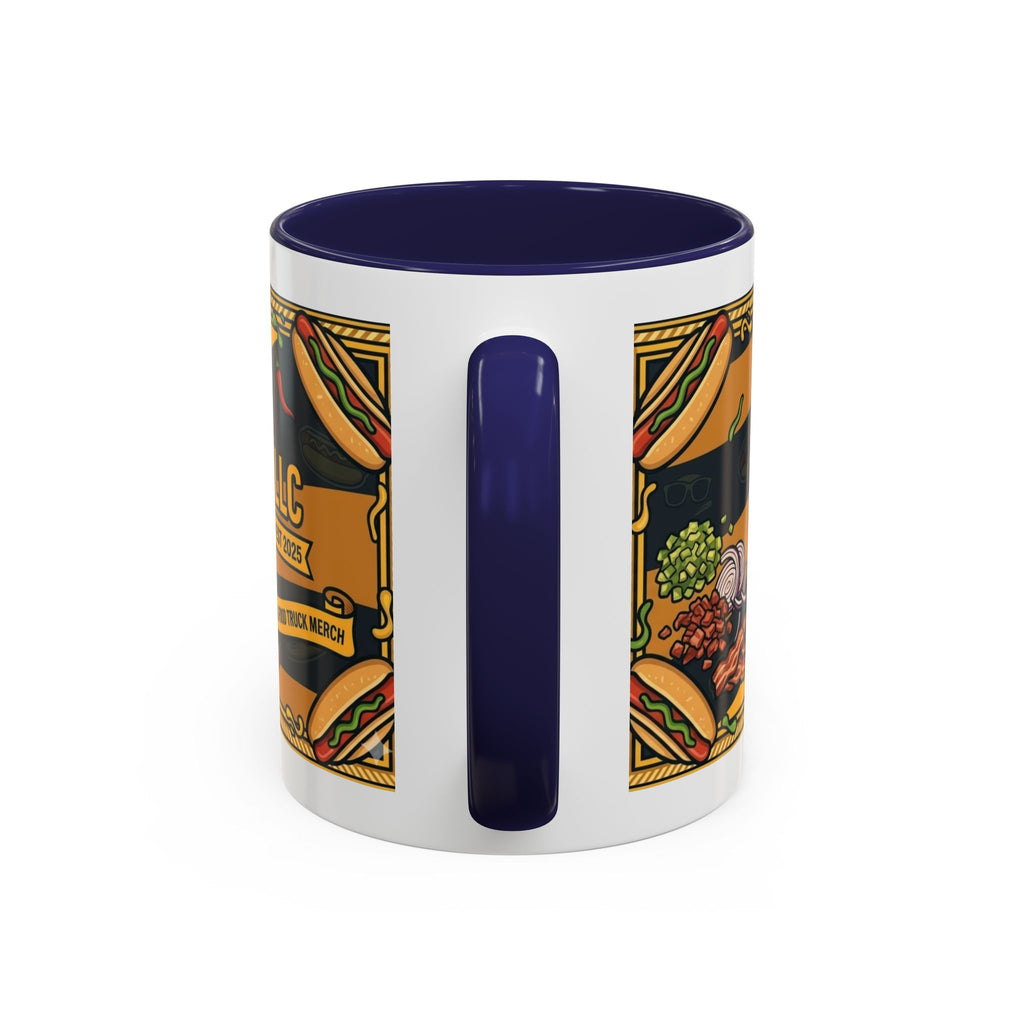 Rollin Dog Hot Dog Mug — Retro 'Dog Gone Delicious' Coffee Cup (11/15oz)