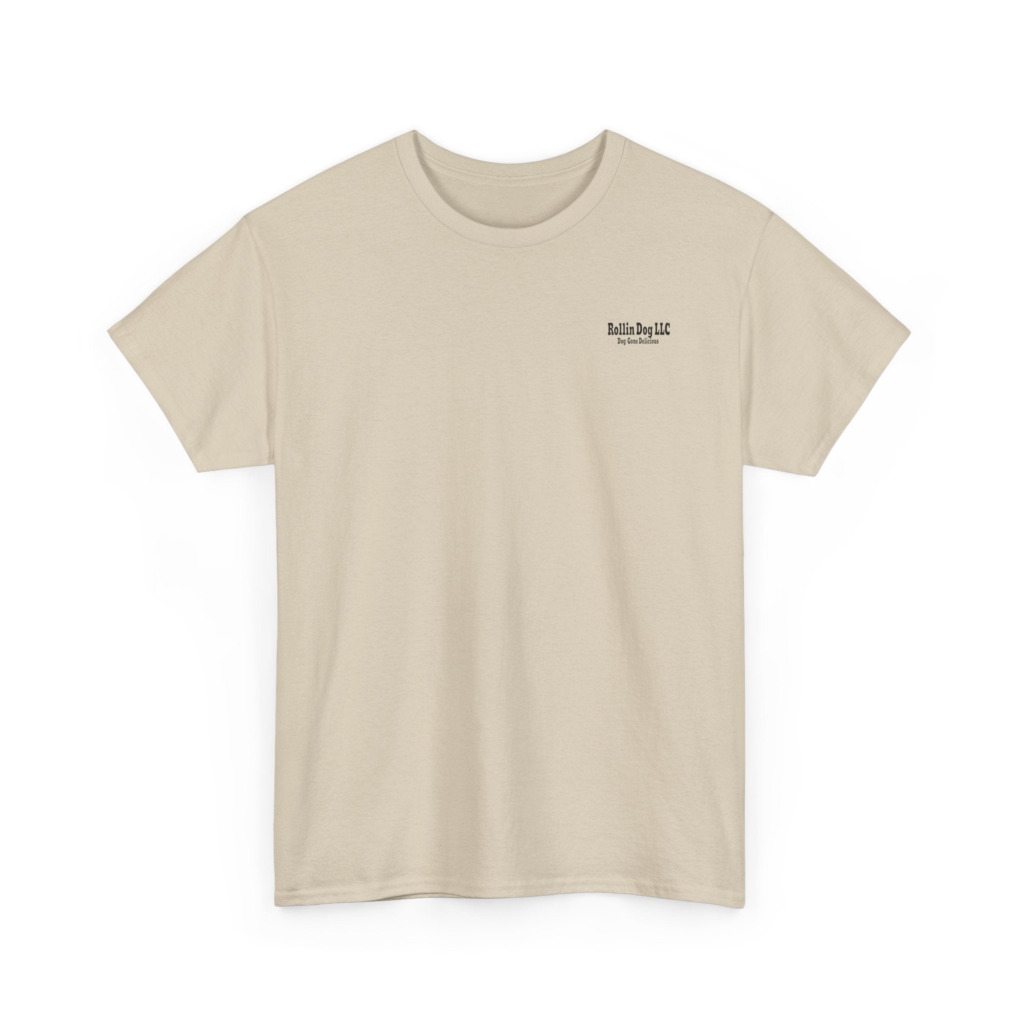 Rollin' Dog Texas T-Shirt — Retro Hot Dog Logo Tee