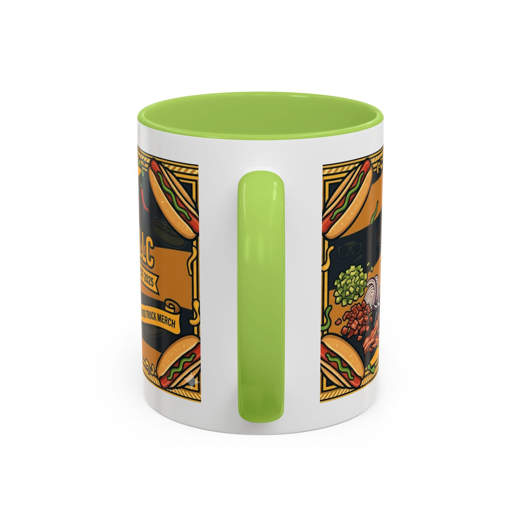 Rollin Dog Hot Dog Mug — Retro 'Dog Gone Delicious' Coffee Cup (11/15oz)