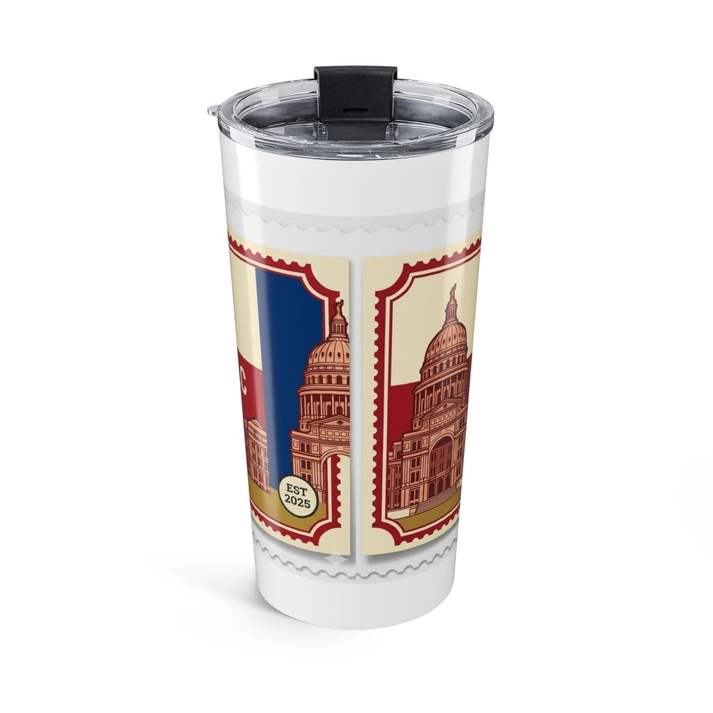 Rollin Dogs Alamo Tumbler 20oz – Retro Hot Dog & Capitol Travel Insulated Cup